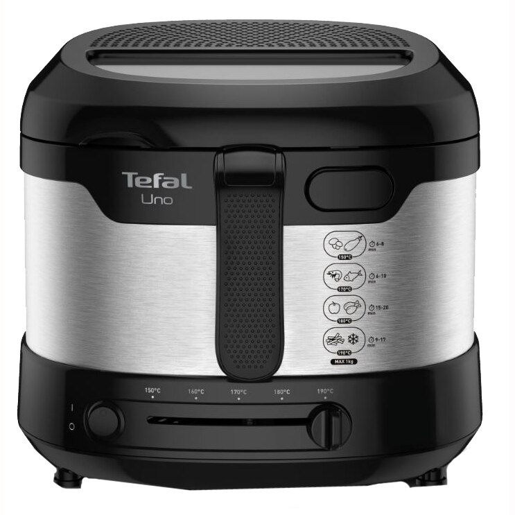 Deep fryer Tefal Uno FF215D30, 1350W, 1KG, 18L, 150C190C, 4 people