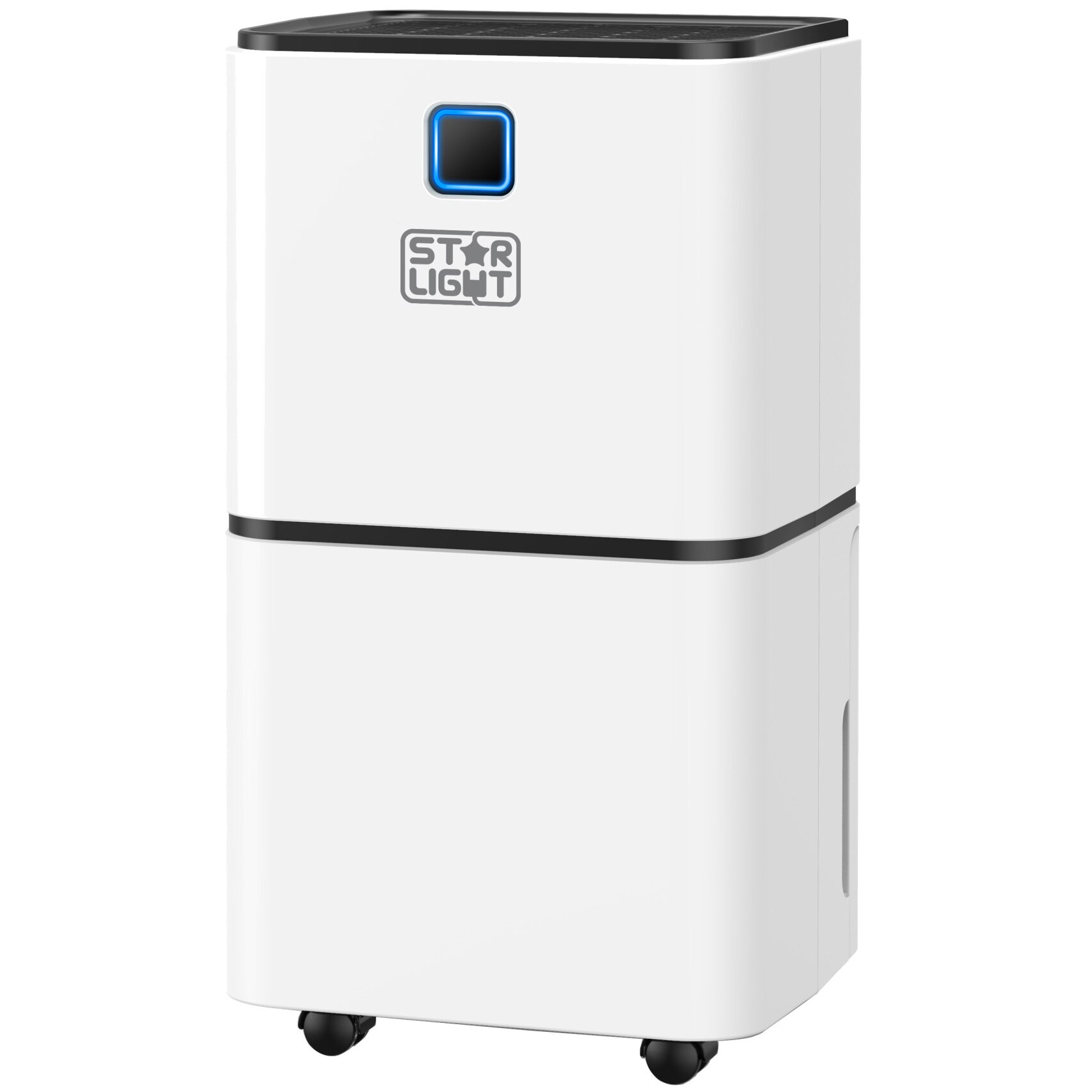 Star-Light DHO-1219W Dehumidifier, 12L/24h, 110 m³/hour, 2L Tank, LED Display, Child-lock, Clothes Drying Function, Anti-Frost, Timer, White