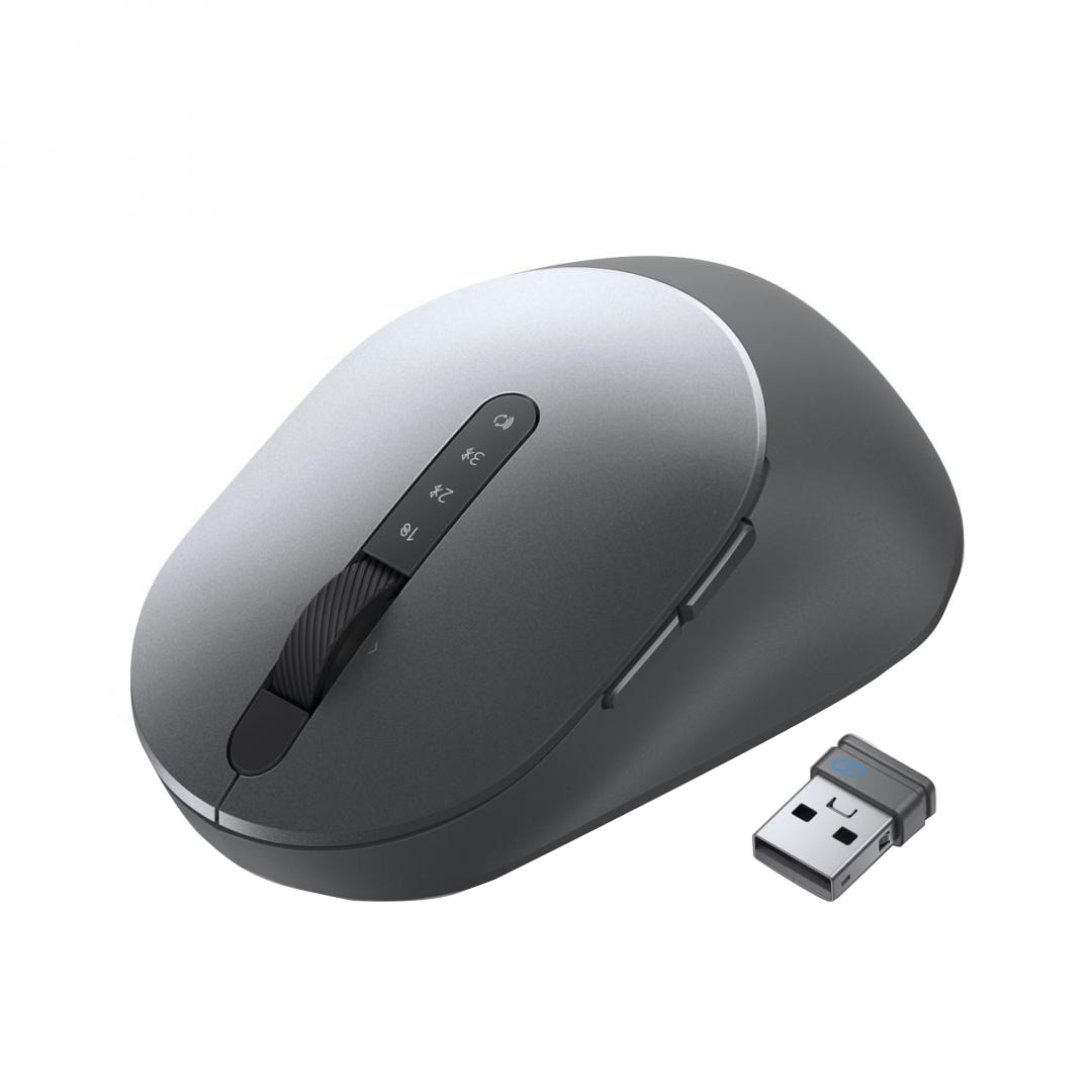 Mouse wireless Dell MS5320W, 1600 DPI, Titan Gray