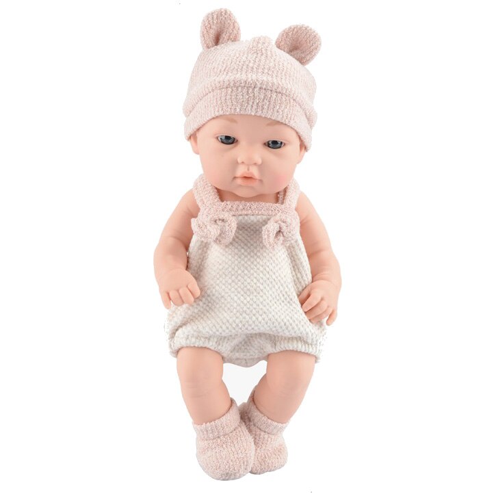 Papusa bebelus Mappy - Baby so lovely, cu accesorii, alb / roz, 30 cm