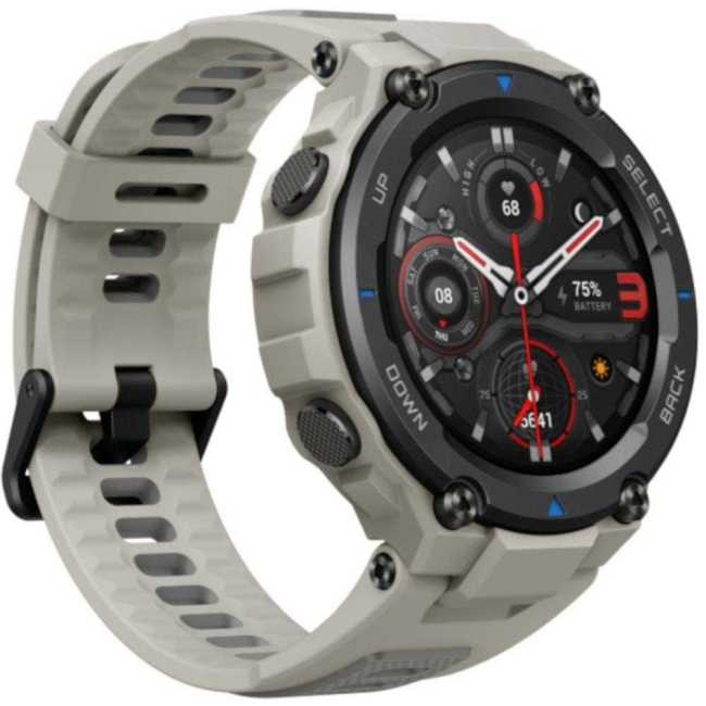 Ceas smartwatch Amazfit Watch TRex Pro, Desert Grey