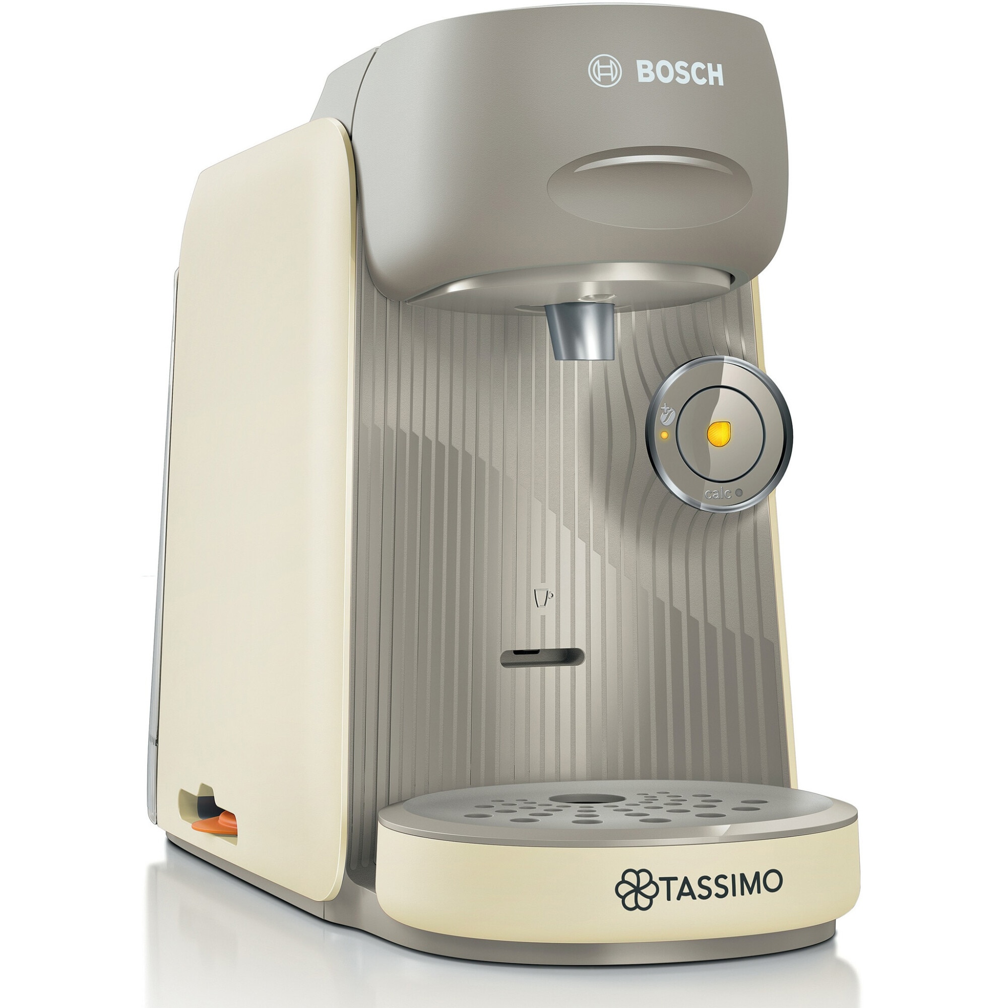 Bosch Tassimo Finesse TAS167P Espresso Machine, 1400w, 3.3 bar, 0.7l, IntensityBoost, Self-cleaning and descaling, Capsules, Cream