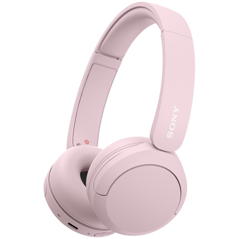 On-Ear Headphones Sony WH-CH520P, Wireless, Bluetooth, Microphone, Multipoint, Quick Charge, Autonomy 50 hours, Pink