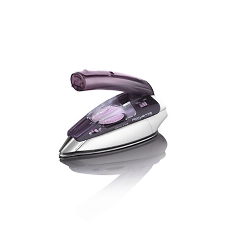 Portable iron Rowenta First Class DA1511F1, Inox soleplate Microsteam 200, 1000W, 45 gmin, Tank 70ml, Power cord 2m, WhiteViolet