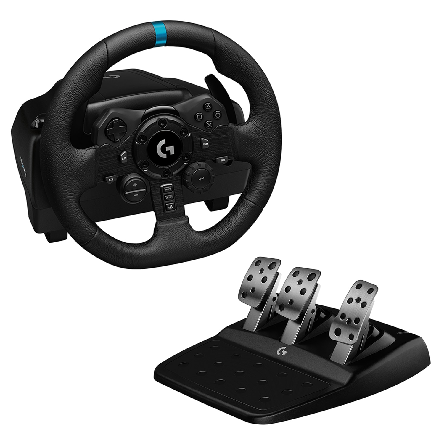 Logitech G923 Trueforce Steering Wheel for PS5, PS4 and PC