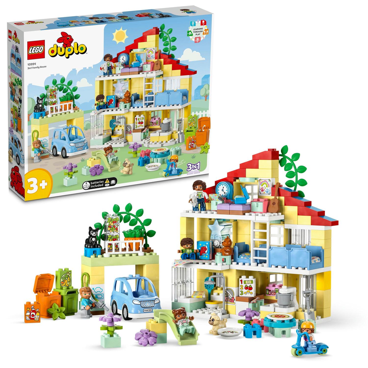 LEGO DUPLO Family House 3 in 1 10994, 218 pieces