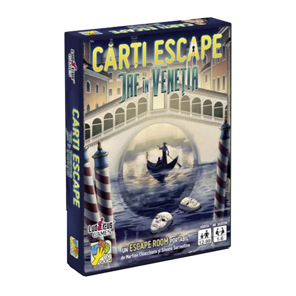 Joc de carti Escape, Jaf in Venetia, editia II