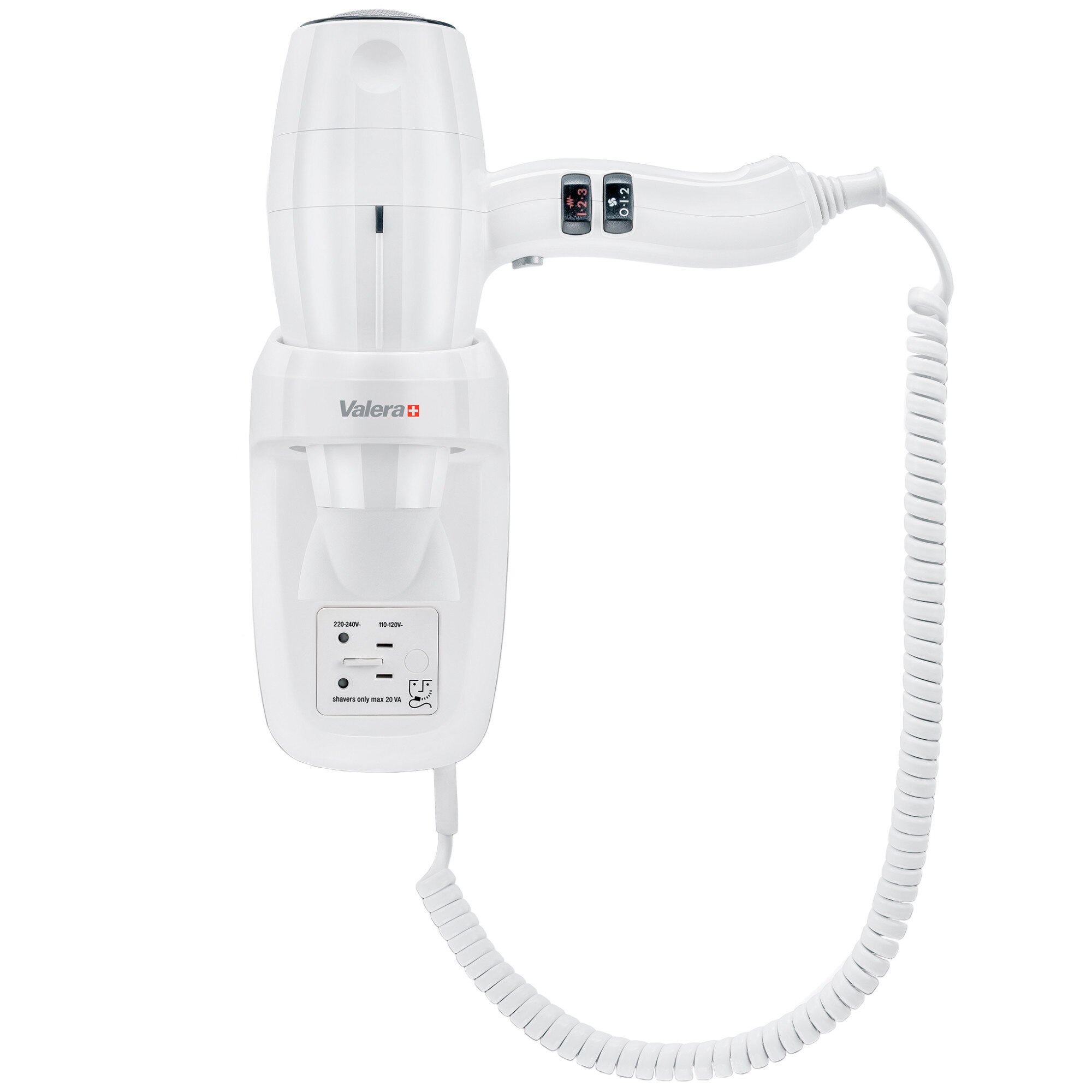 Valera Silent Jet Protect Shaver Hair Dryer 2000 W, White