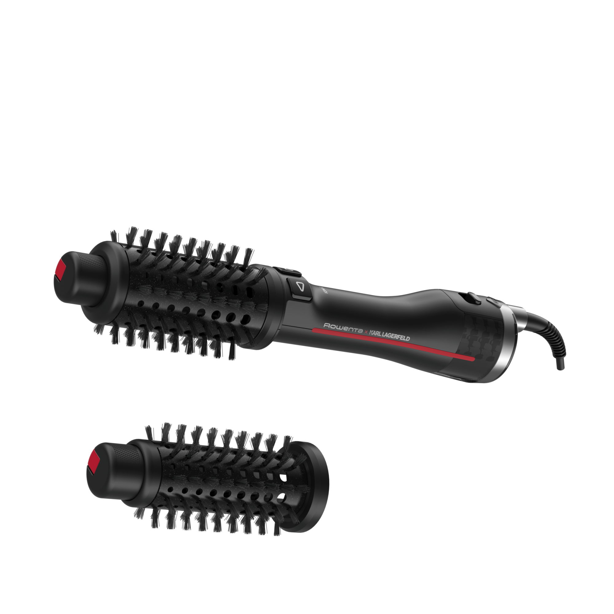 Perie Rowenta x Karl Lagerfeld Pro Stylist CF961LF0, 750W, Pro Dual Motion, generator de ioni