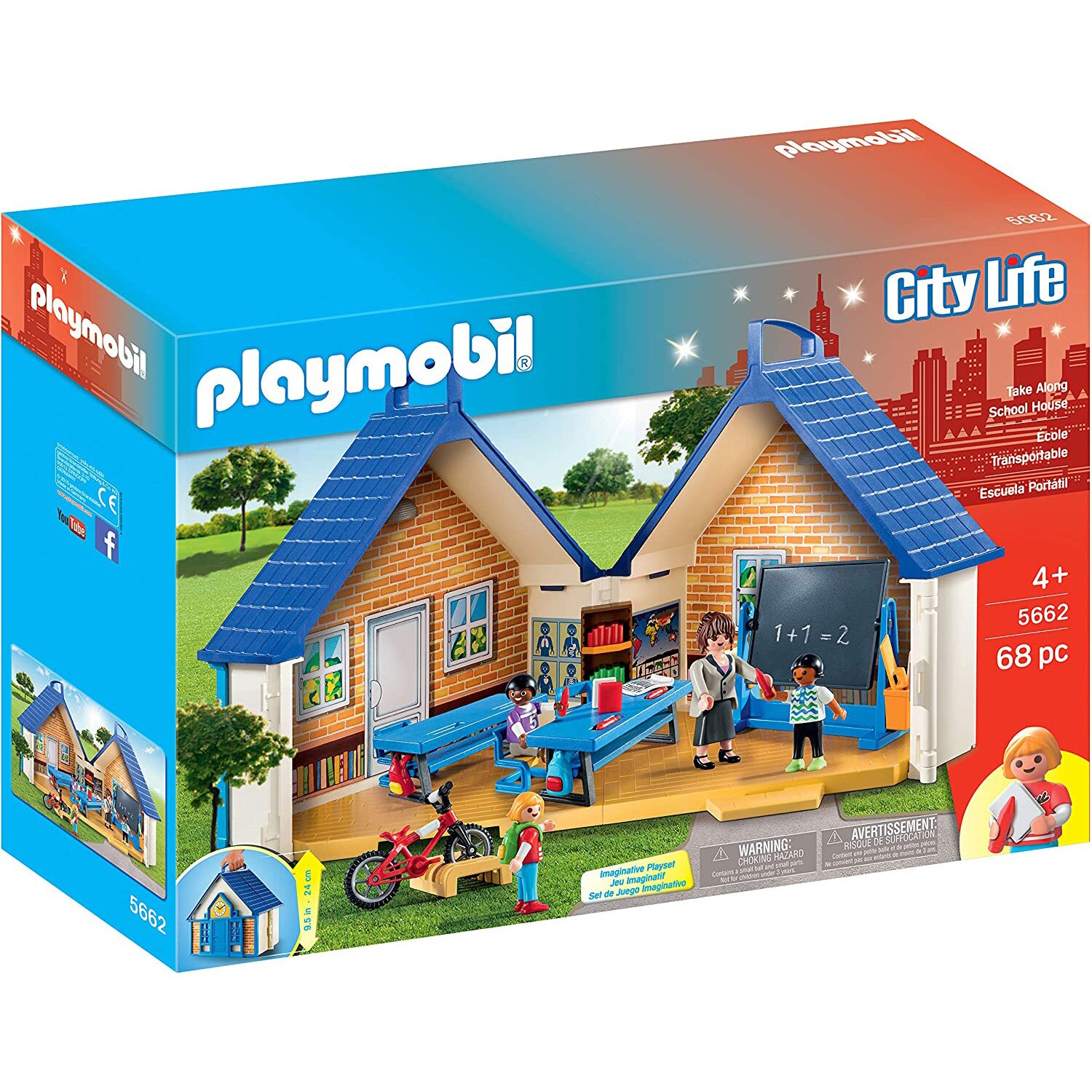 Playmobil City Life - Scoala, set mobil