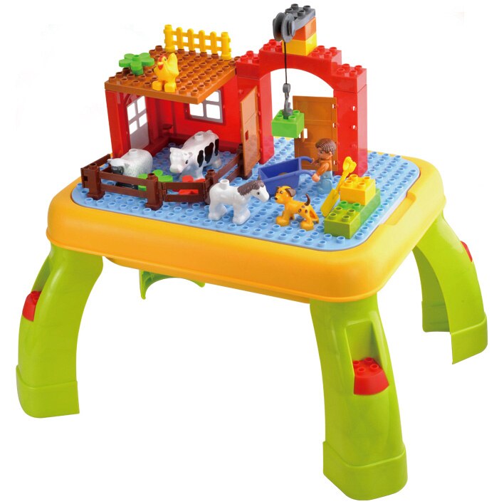 Masuta de activitati Mappy Happy Farm, 42 piese