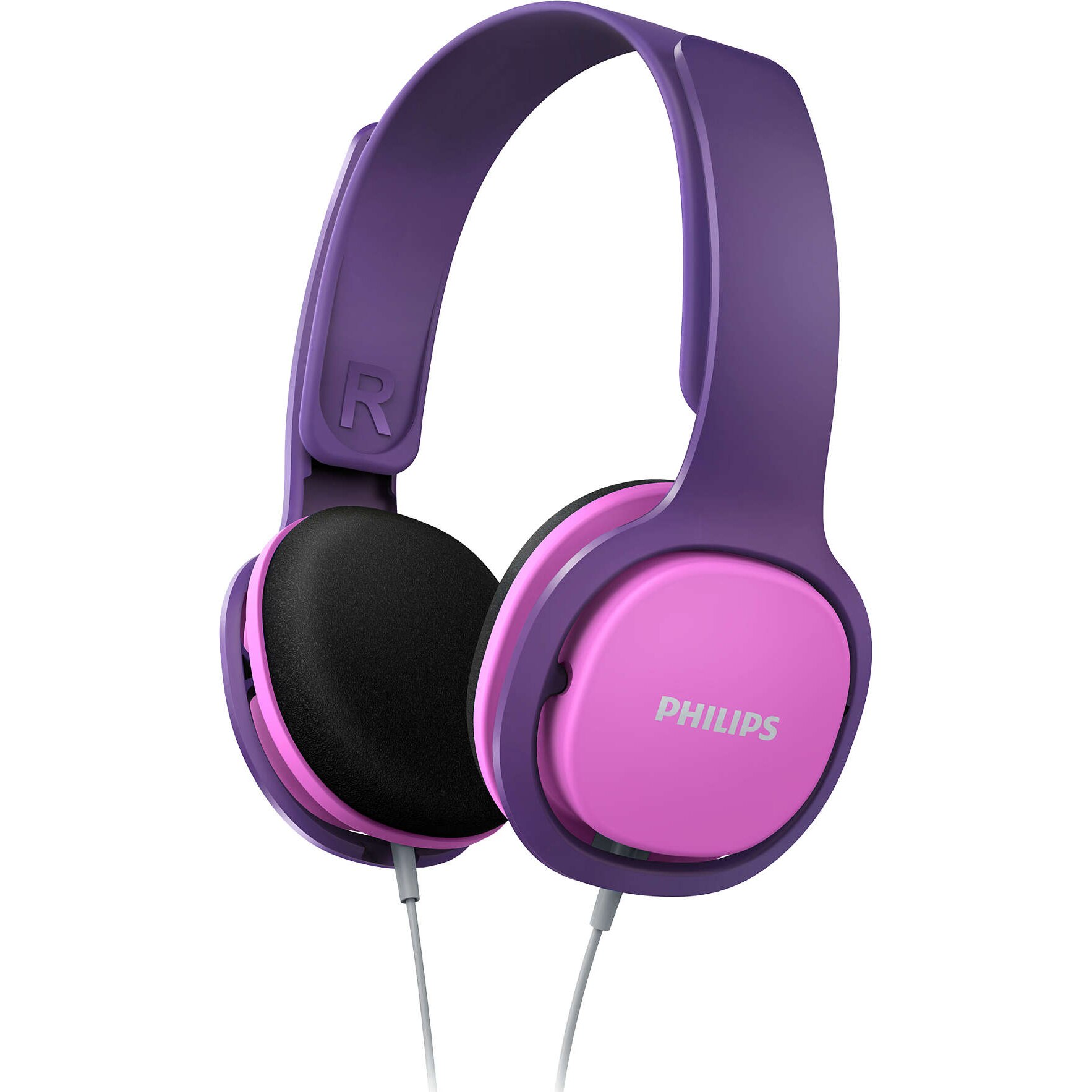 Audio headphones for children OverEar Philips, SHK2000PK00, wired, PinkMov