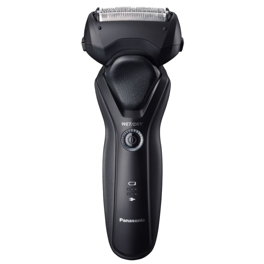 Aparat de ras Panasonic ES-RT37-K503, 3 lame, Cap pivotant, LED, Negru