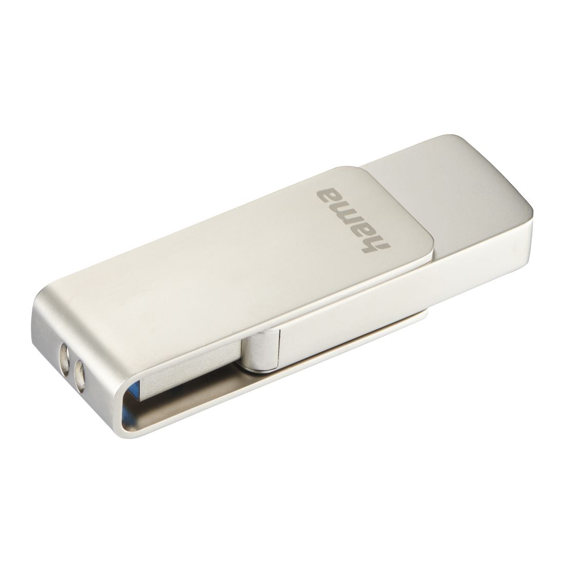 Memorie USB Hama Rotate Pro, USB 3.0, 128 GB, 90 MB/s, Argintiu