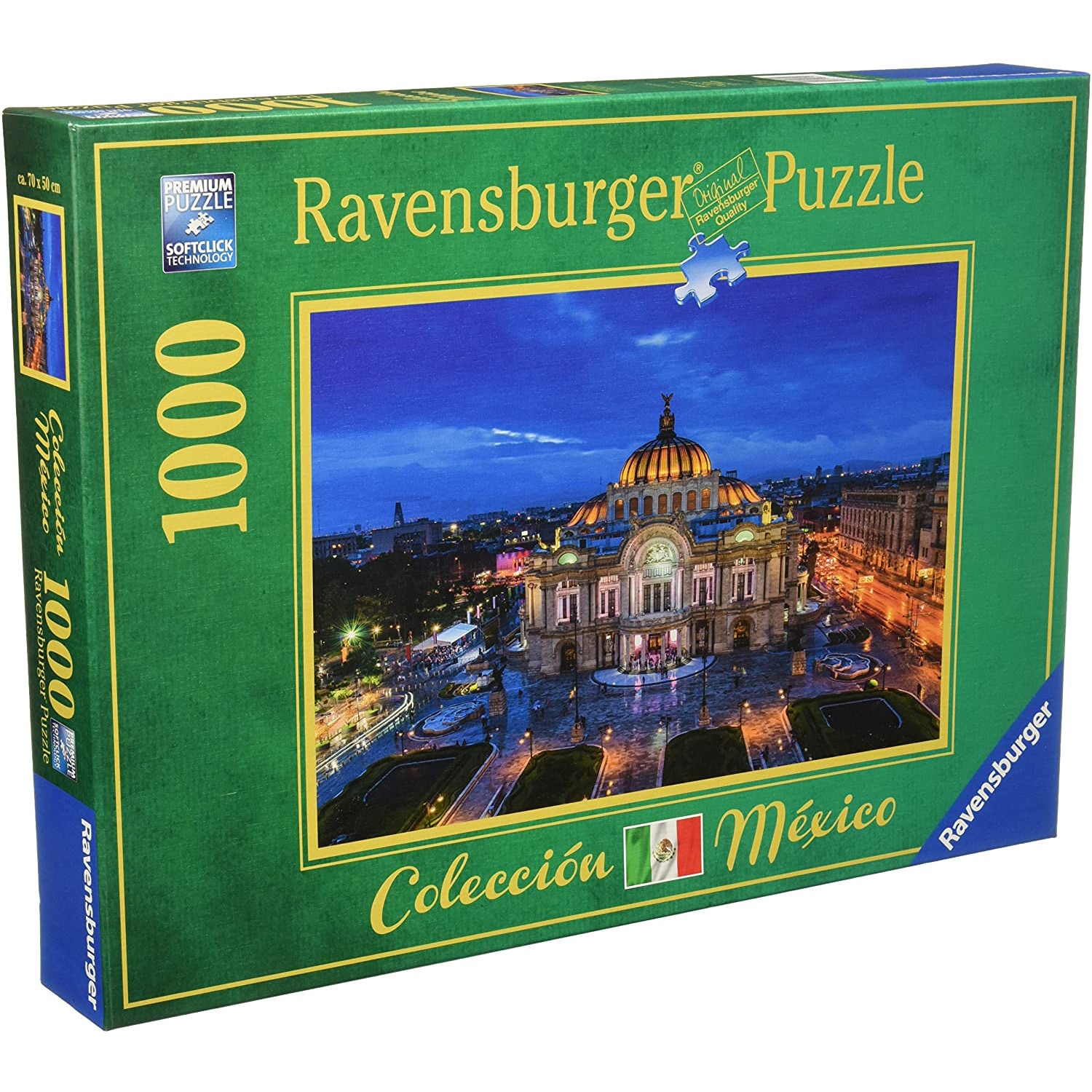Ravensburger Puzzle - Palace of Art in Mexico, 1000 pieces