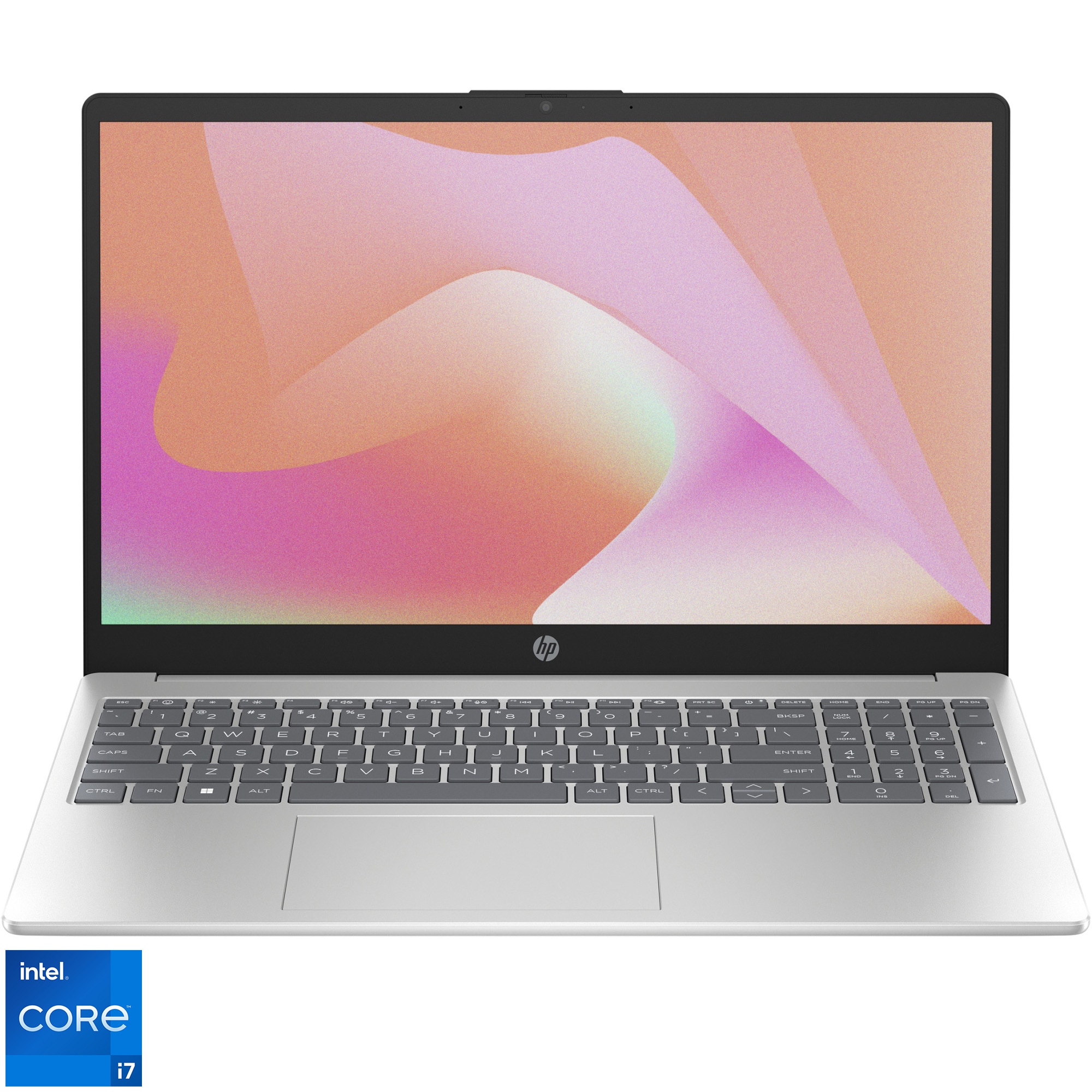 Laptop HP 15-fd0022nq cu procesor Intel® Core™ i7-1355U pana la 5.0 GHz, 15.6", Full HD, 8GB RAM, 512GB SSD, Intel® Iris® Xe Graphics, Free DOS, Warm Gold