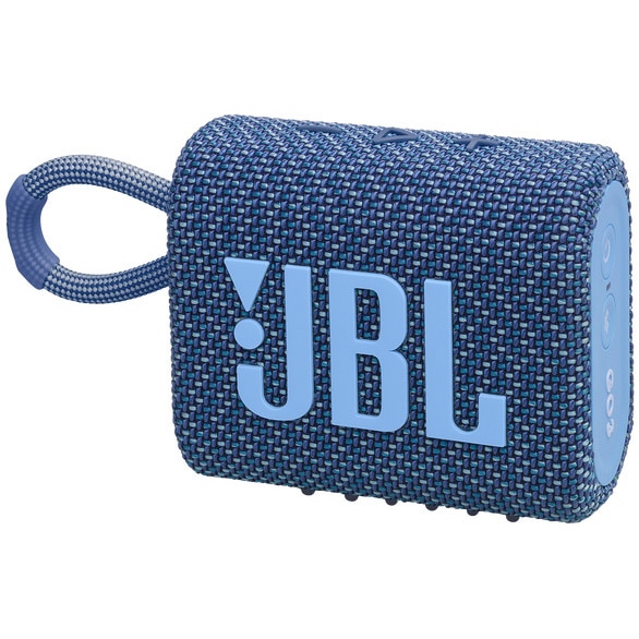 Boxa portabila JBL Go 3 Eco, Bluetooth IP67, 5H, Albastru