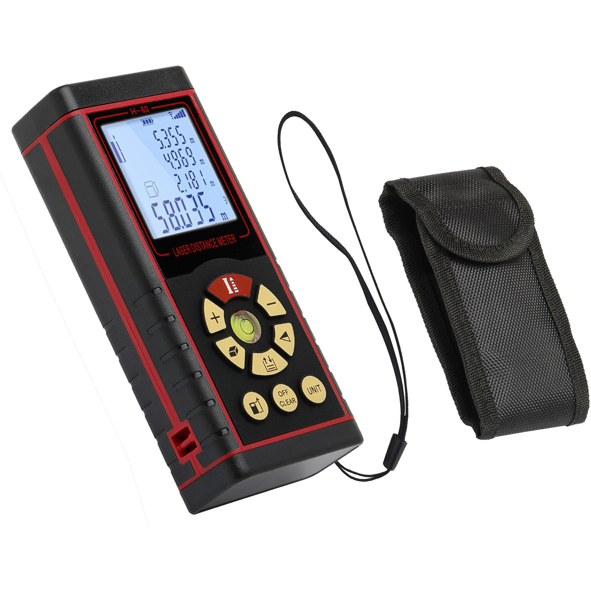 Telemetru laser si boloboc Steinhaus H-60, cu display, 60 metri