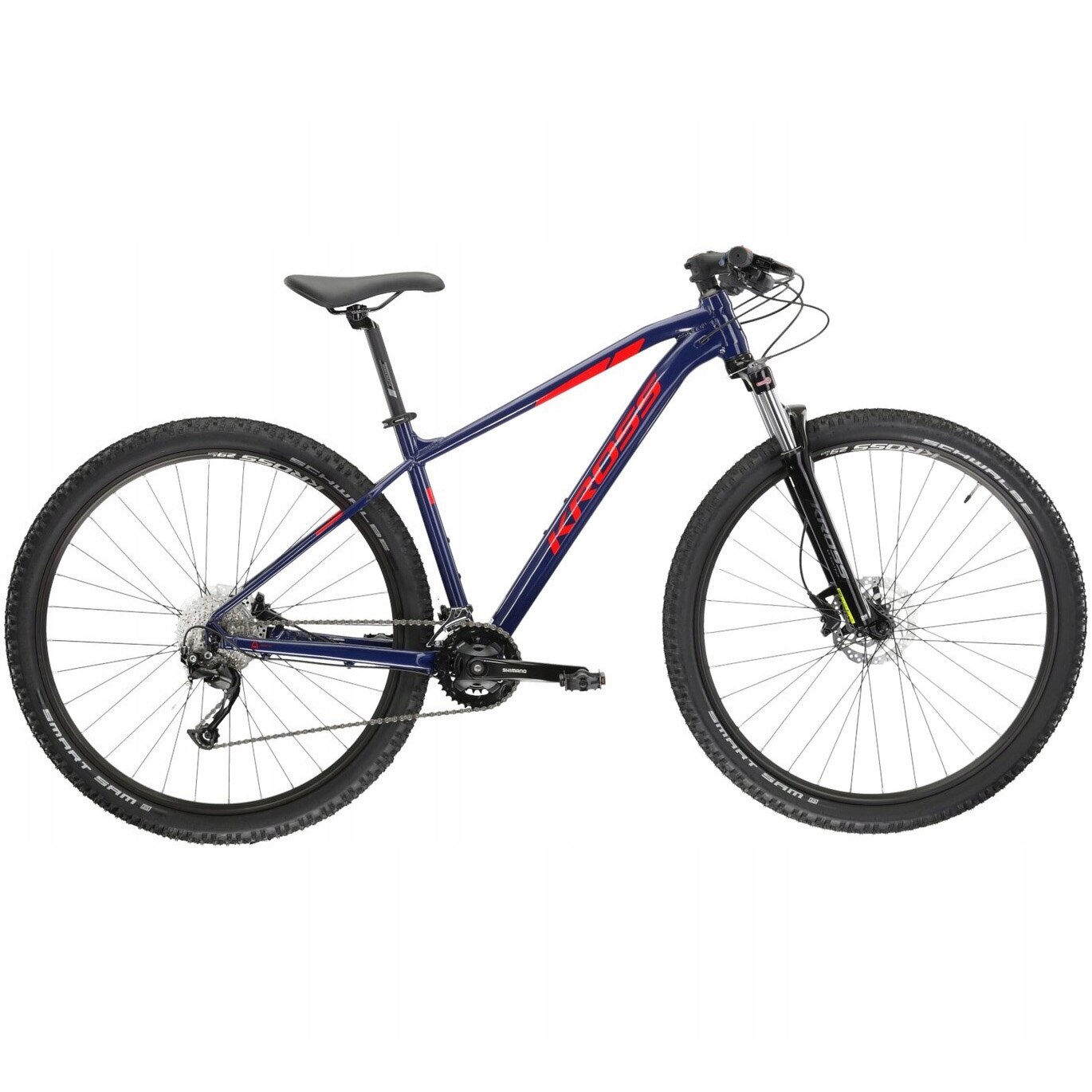 Kross Level 2.0 MTB bike, 29", size S, navy/red