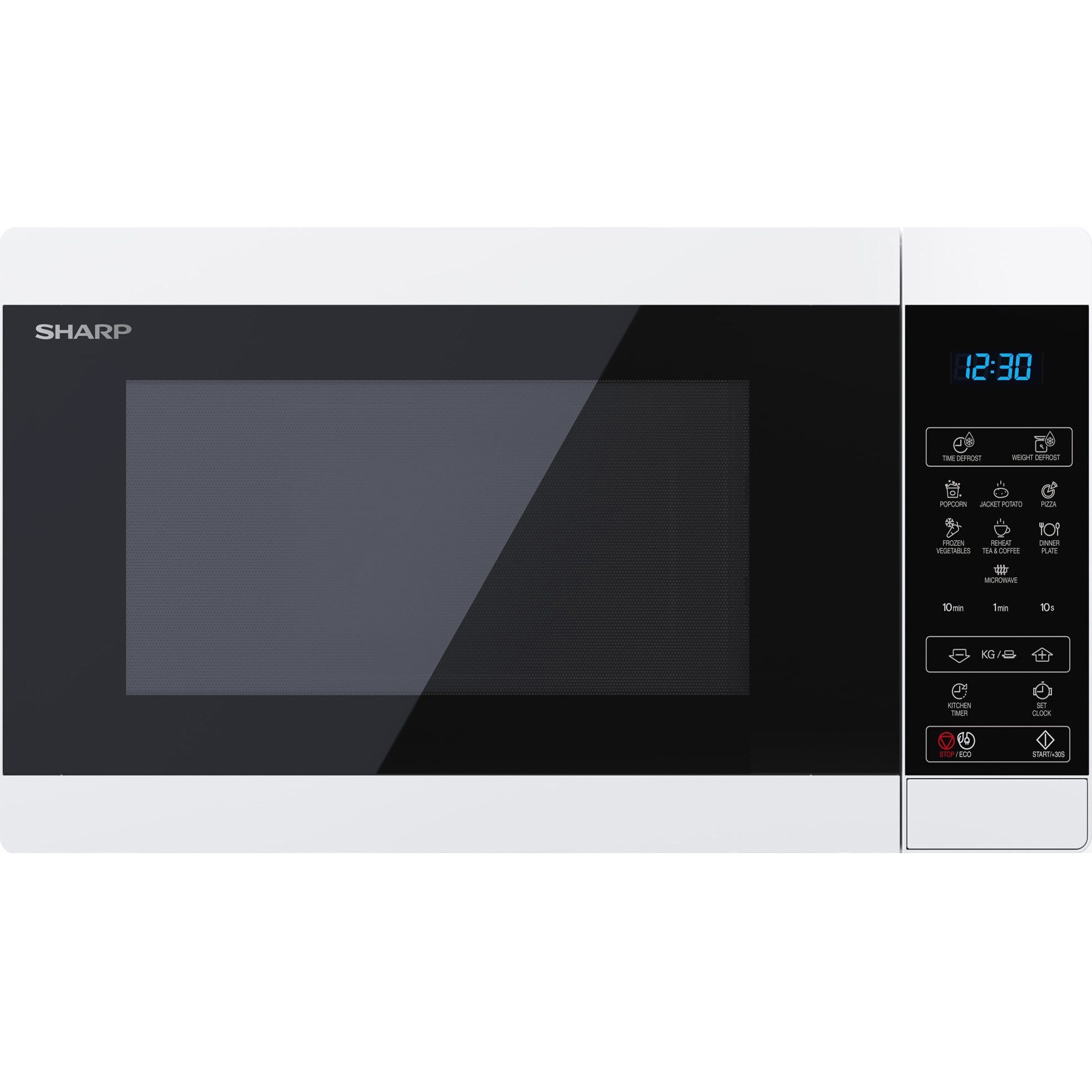 Cuptor cu microunde Sharp YCMS51ES, 25 l, 900 W, Digital, Gril 1000 W, Alb