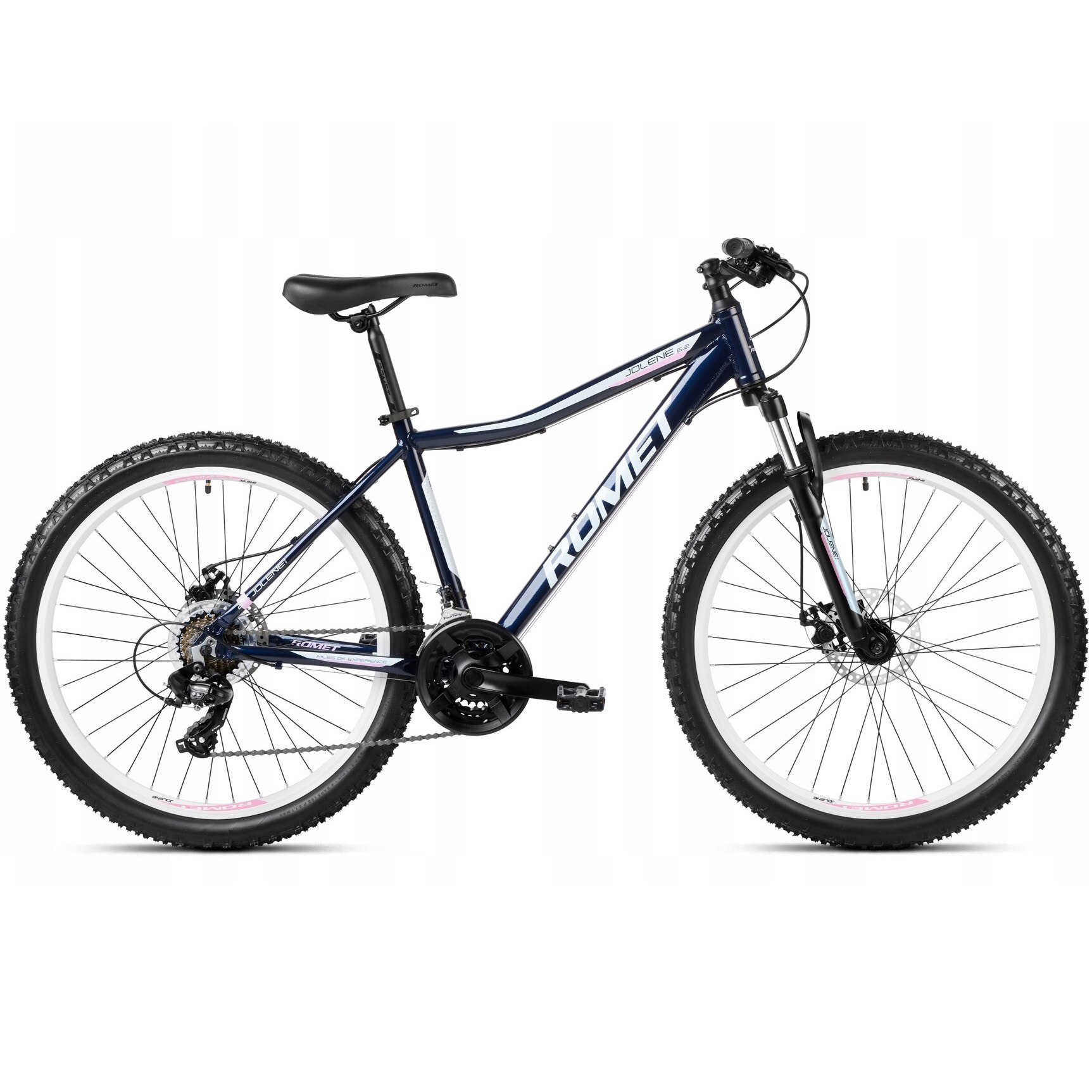 Women's MTB bike Romet Jolene 6.2 26", size M, navy blue