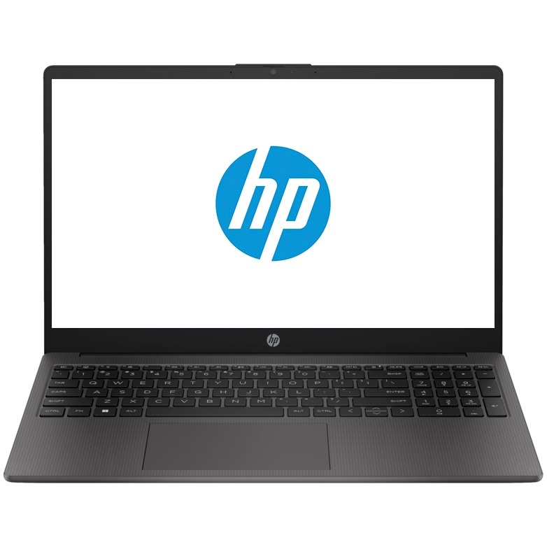 Laptop HP 250 G10 cu procesor Intel® Core™ i5-1334U pana la 4.60 GHz, 15.6", Full HD, 8GB DDR4 RAM, 512GB SSD, Intel® Iris® Xe Graphics, Free DOS, Dark Ash Silver