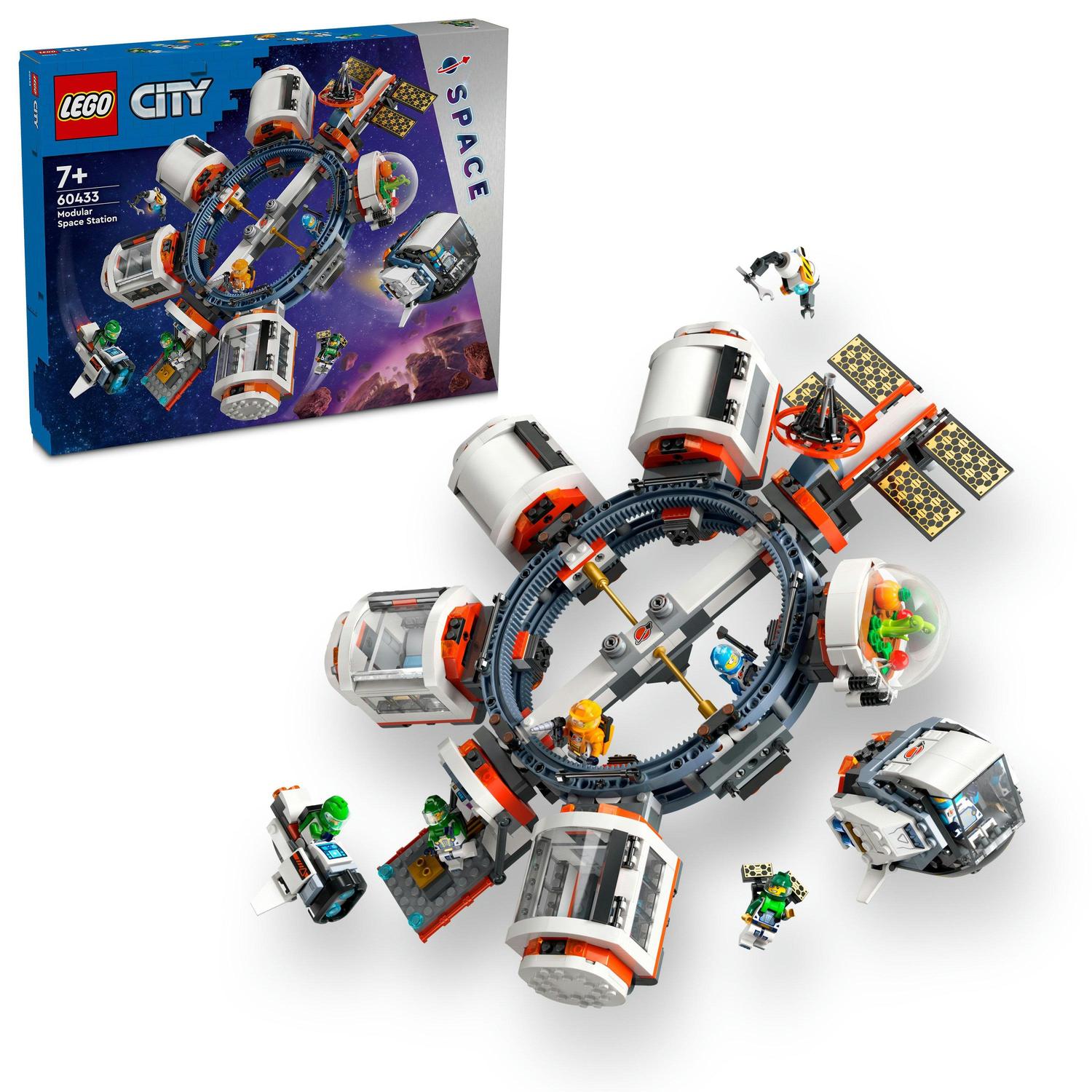 LEGO® City - Statie spatiala modulara 60433, 1097 piese