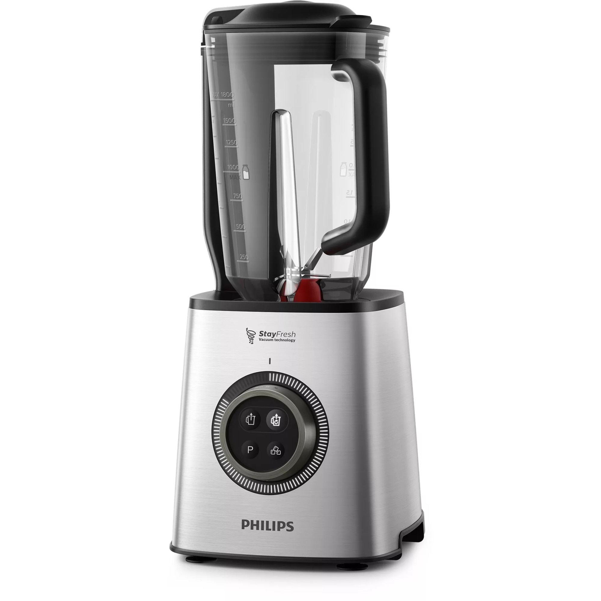 Blender, Philips, HR3756/00, Avance Collection, 1400W, 4 programs, 35000 rpm, Black/Silver