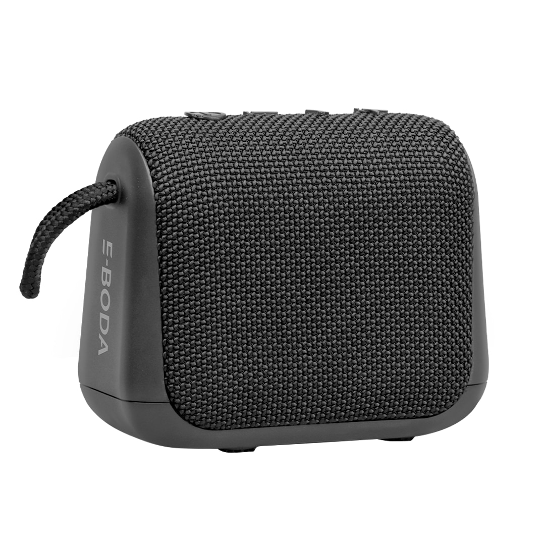 Boxa Portabila E-Boda The Vibe 50 Pro, Functie True Wireless Stereo, Rezistenta la Stropi IP66, Bluetooth V5.0, Putere 5W, Negru