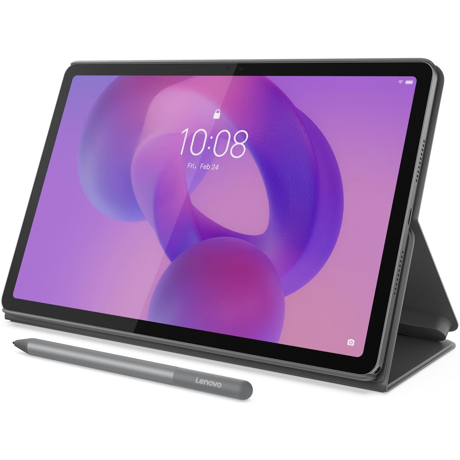 Tablet Lenovo Idea Tab, Octa-Core, 11" 2.5K (2560x1600) IPS, 8GB RAM, 256GB, Wifi, Luna Gray + LenovoTab Pen + Folio Case