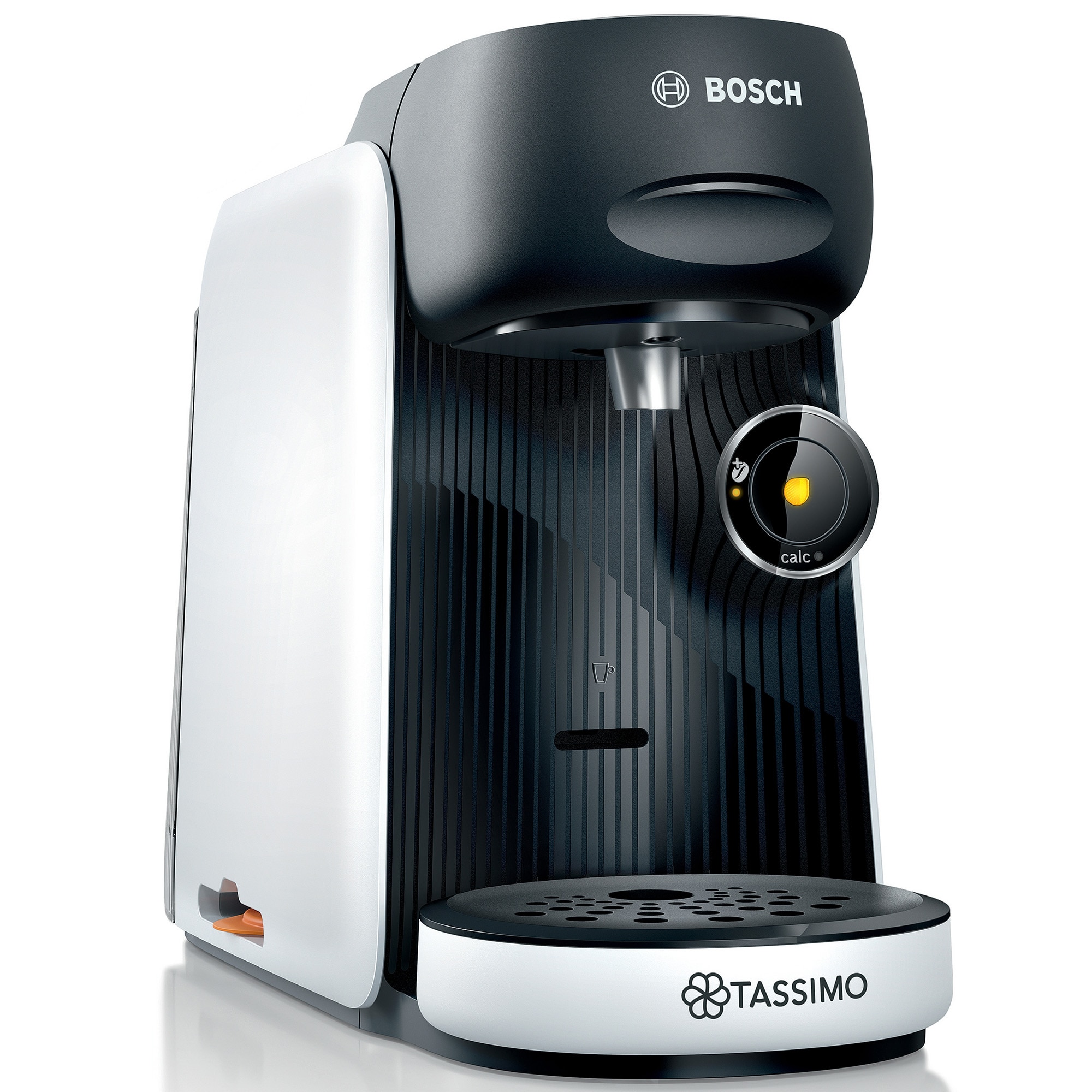 Bosch Tassimo Finesse TAS164E espresso machine, 1400w, 3.3 bar, 0.7l, self-cleaning and descaling, capsules, white