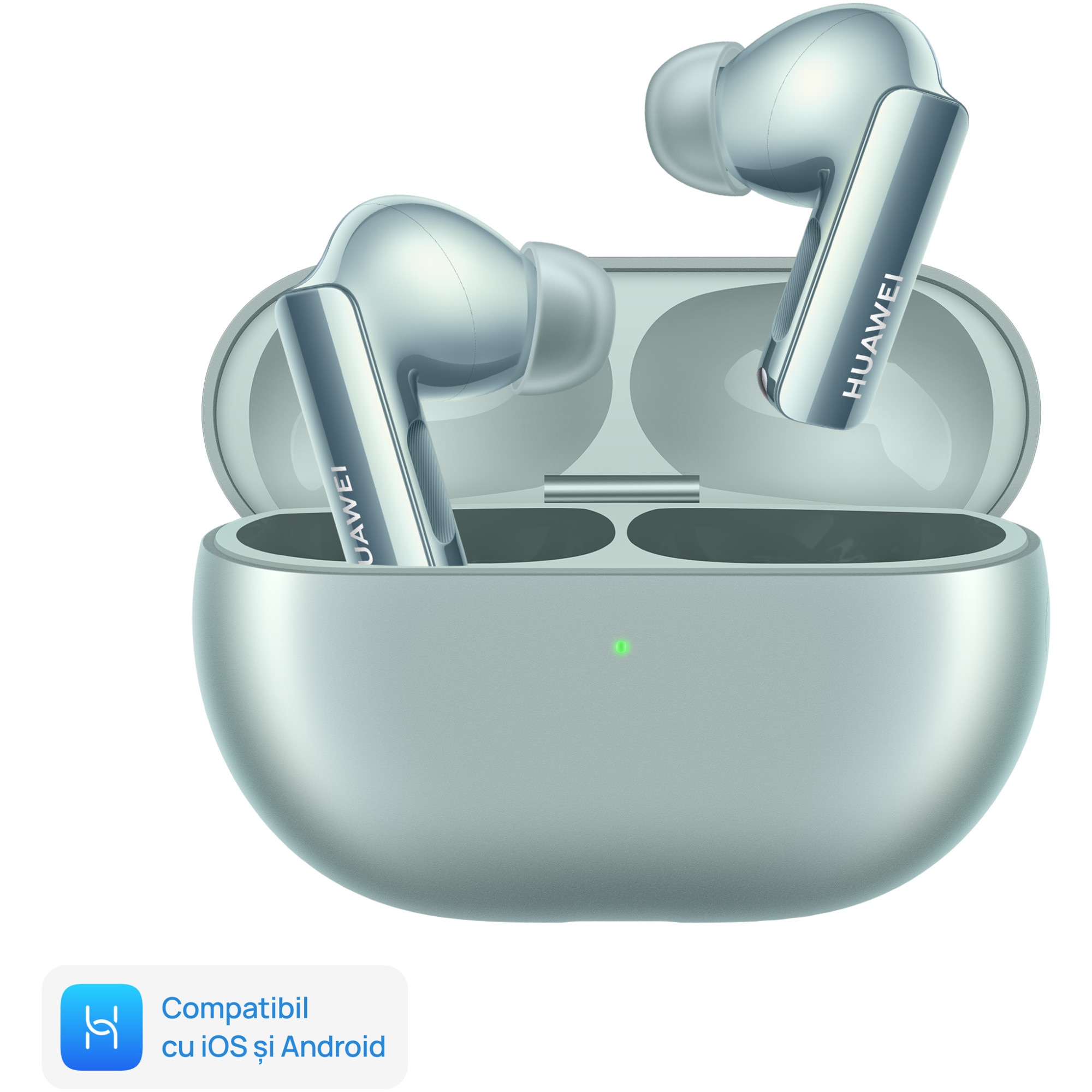 Casti in-ear Huawei FreeBuds Pro 3, True Wireless, Active Noise Cancelling, Green