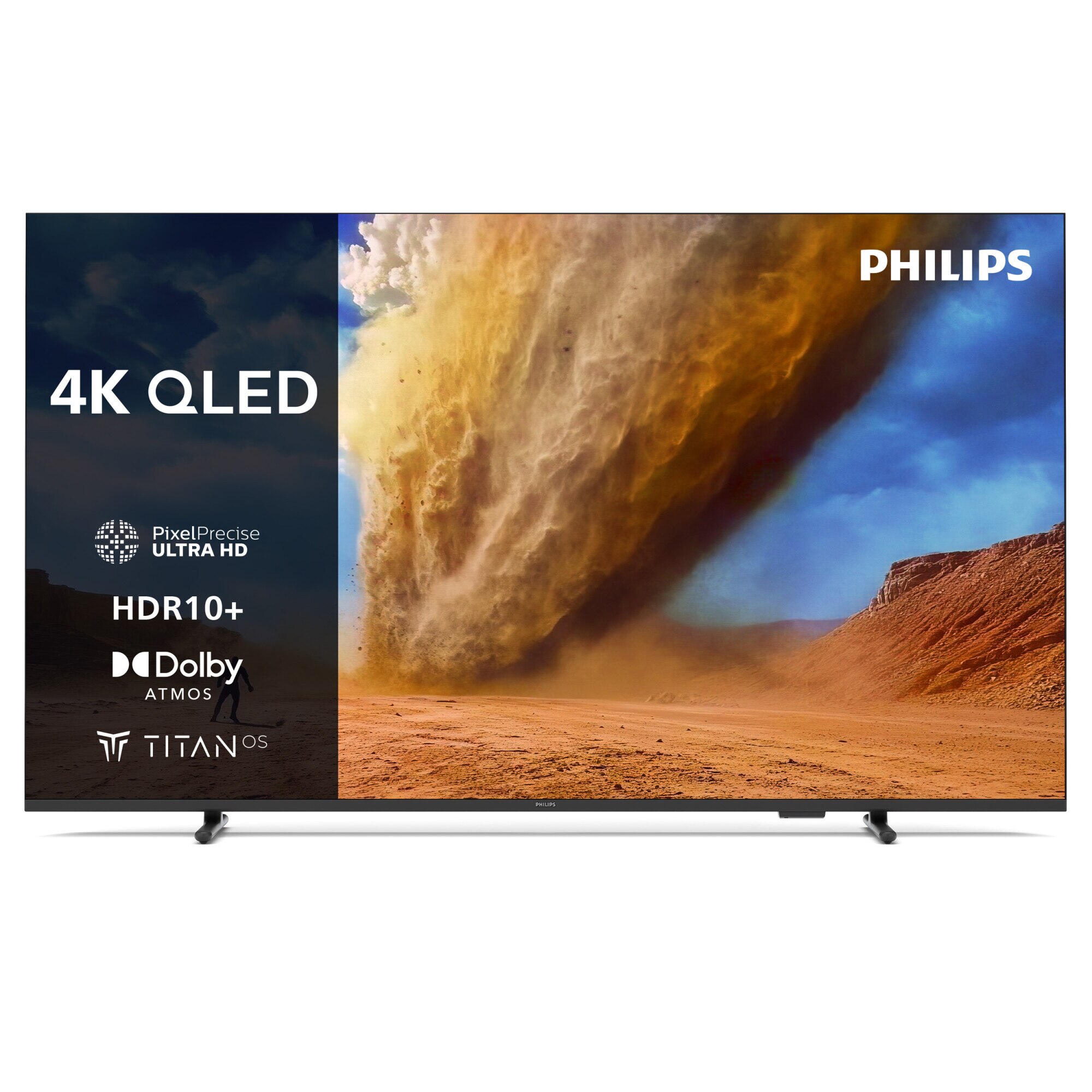 Televizor Philips QLED 65PUS7810, 164 cm, Smart TV, 4K Ultra HD, Clasa E (Model 2025)