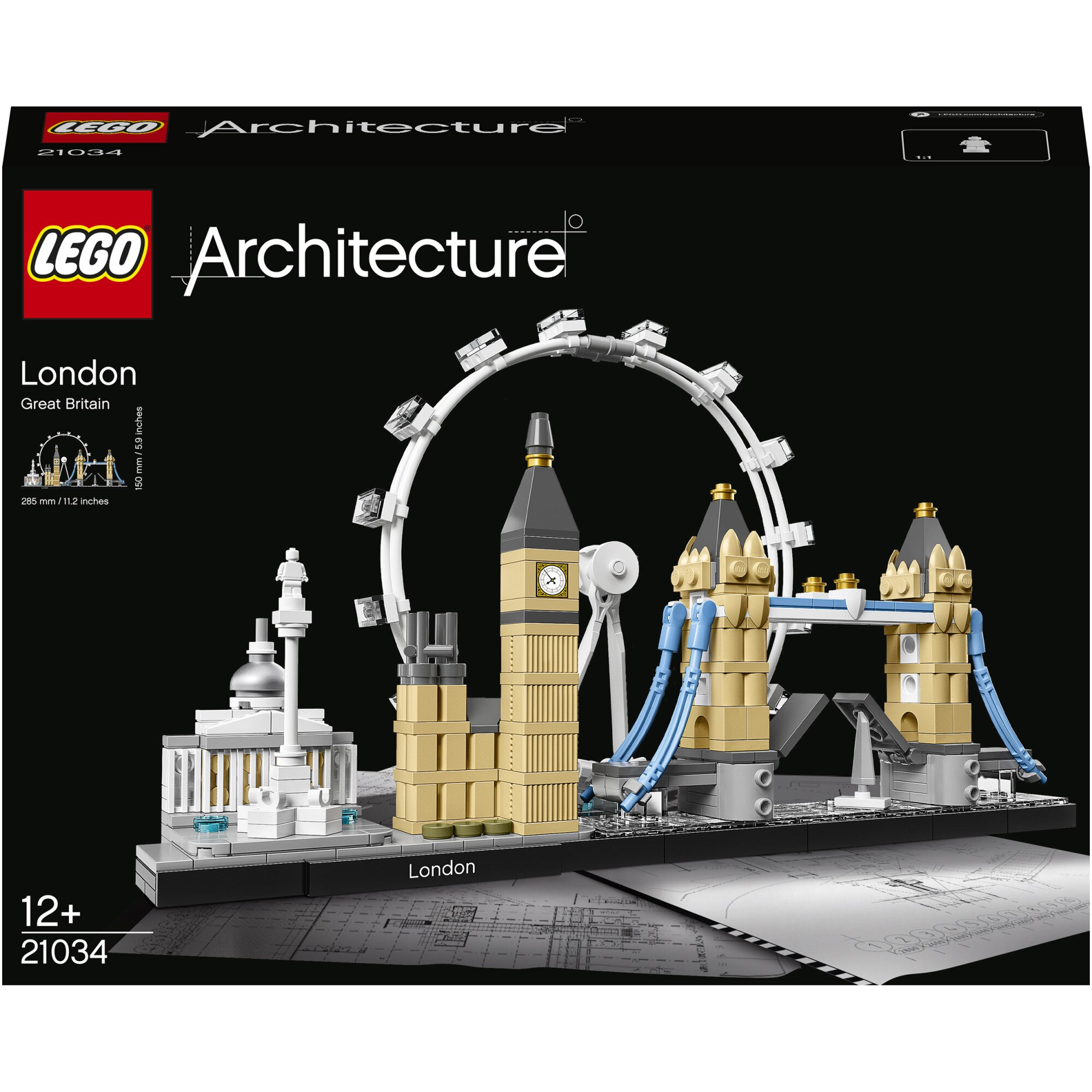 LEGO Architecture – London 21034, 468 pieces