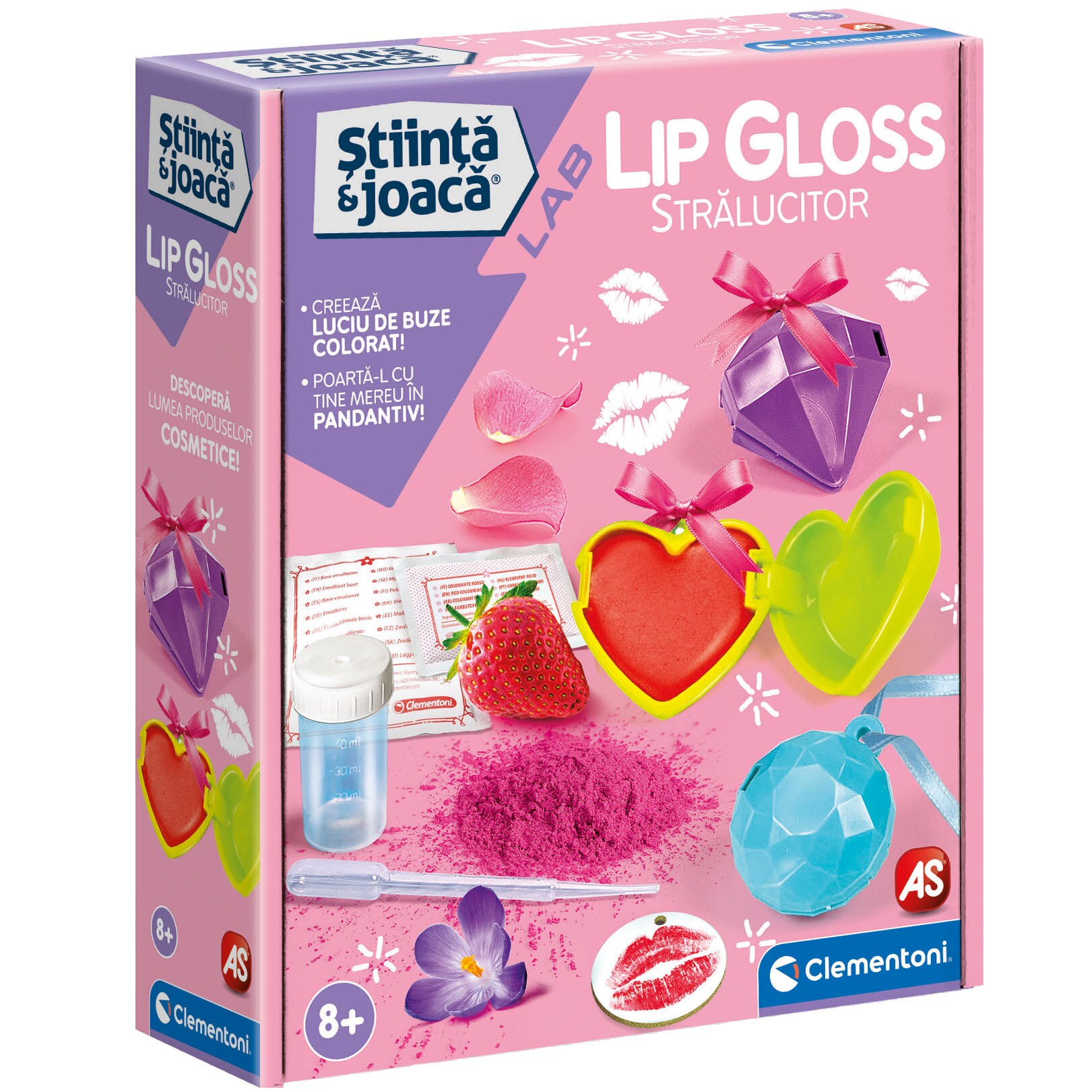 Joc Clementoni Stiinta si joaca - Lip gloss