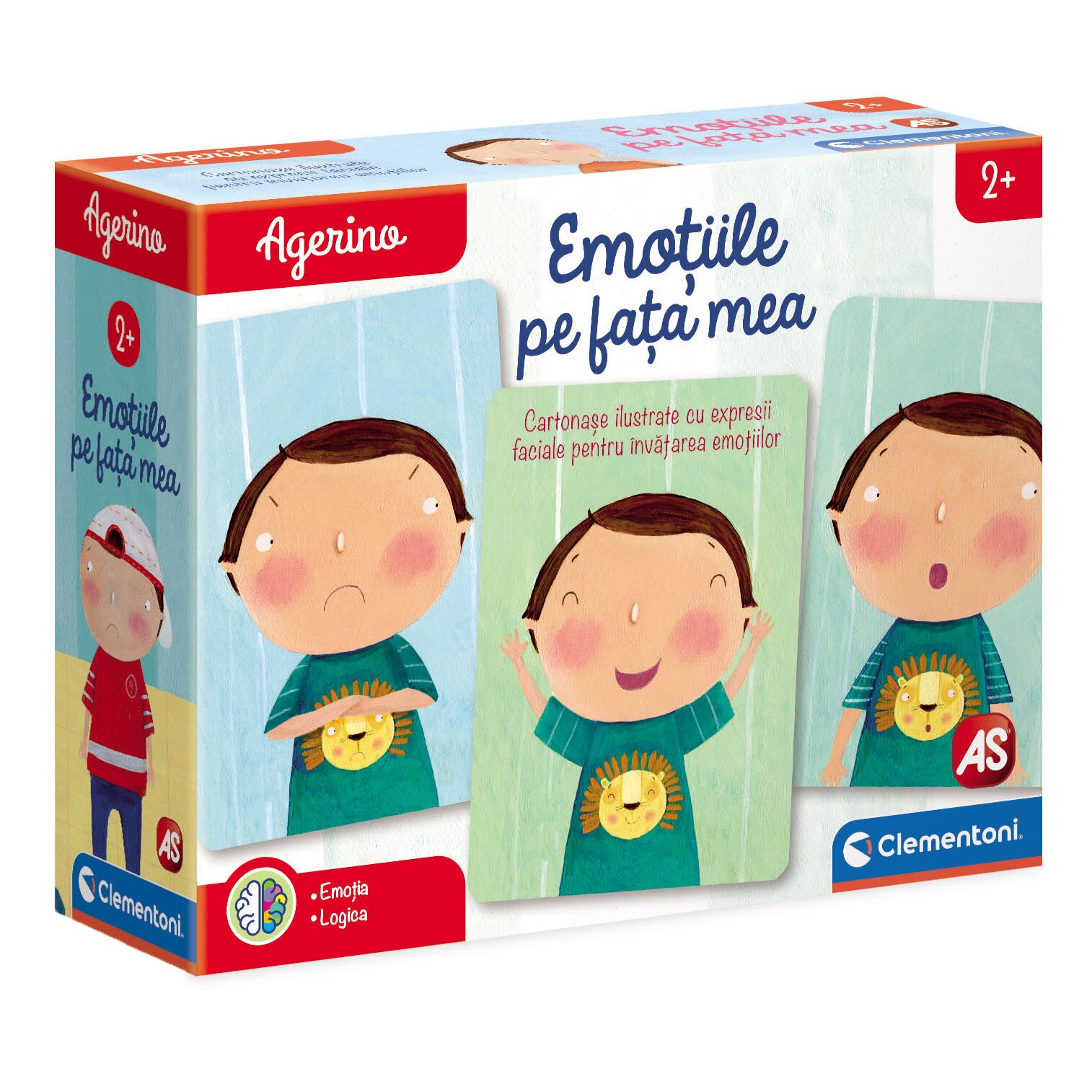 Joc Clementoni Agerino - Emotiile de pe fata mea