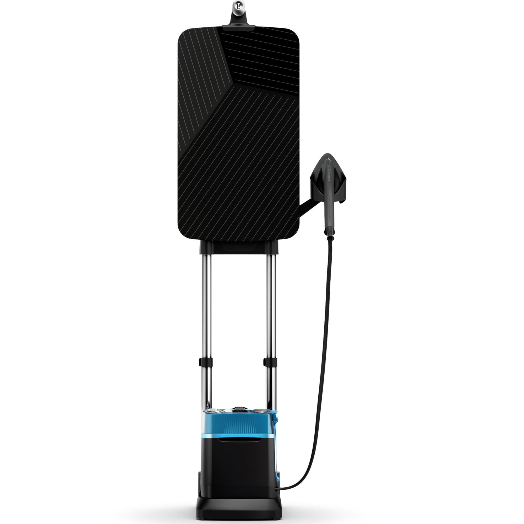 Tefal Ixeo Power All-in-One steam iron QT2022E1, 2170W, 5.8 bars, 200 g/min steam jet, 0-90 g/min variable steam, 1.1L water tank, 3 ironing positions, fast heat-up in 70s, black/blueQT2022E1