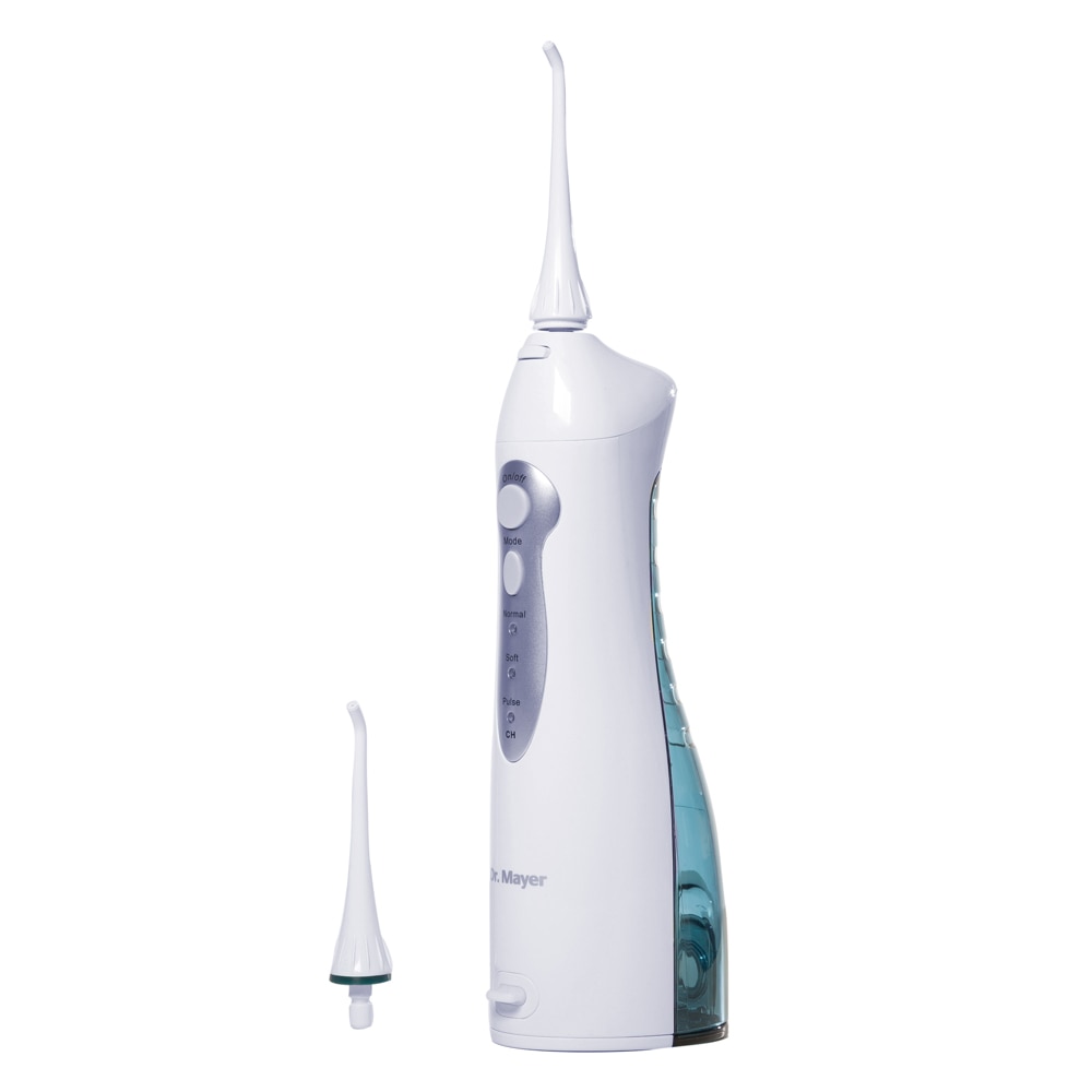 Dr. Mayer WT3100 Oral Irrigator, Portable, White/Blue