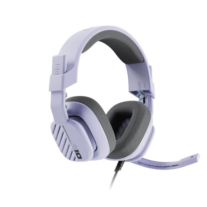 Logitech A10 Wired Gaming Headset, Microphone, Multiplatform, Lilac