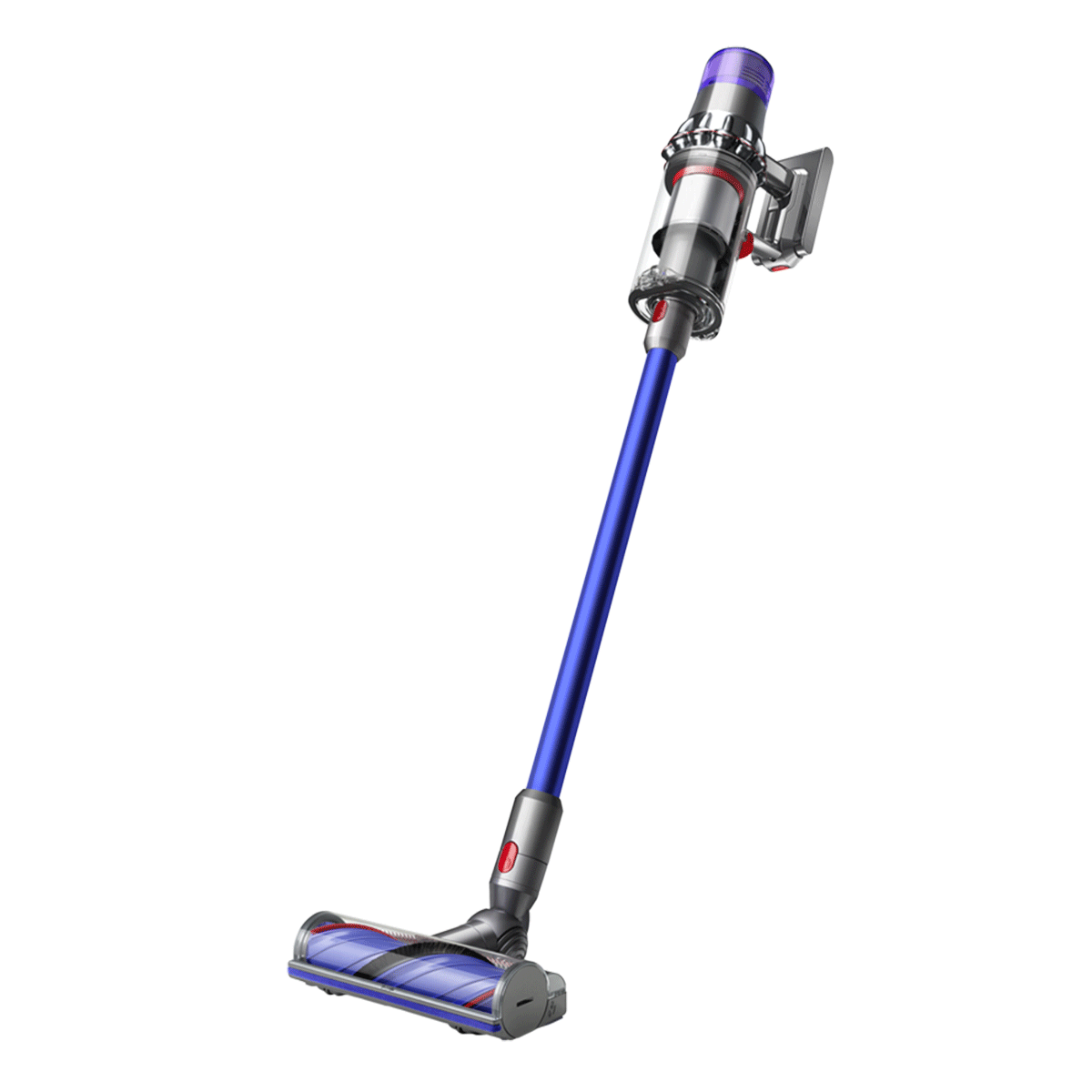 Aspirator vertical fara fir Dyson V11 2023, 545 W, 0.76l, autonomie 60 minute, Nichel/Albastru