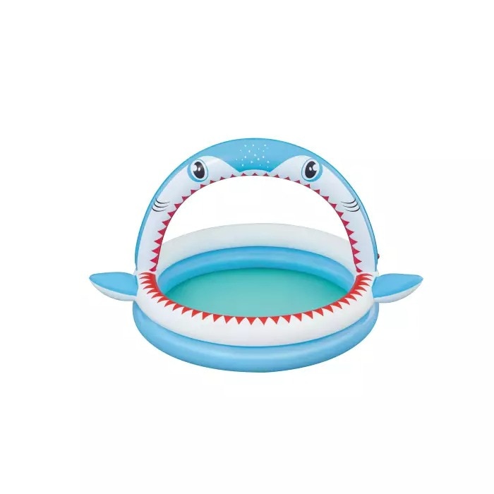 Bestway Inflatable Pool - Sharktastic Sprinkler, 163 x 127 x 92 cm
