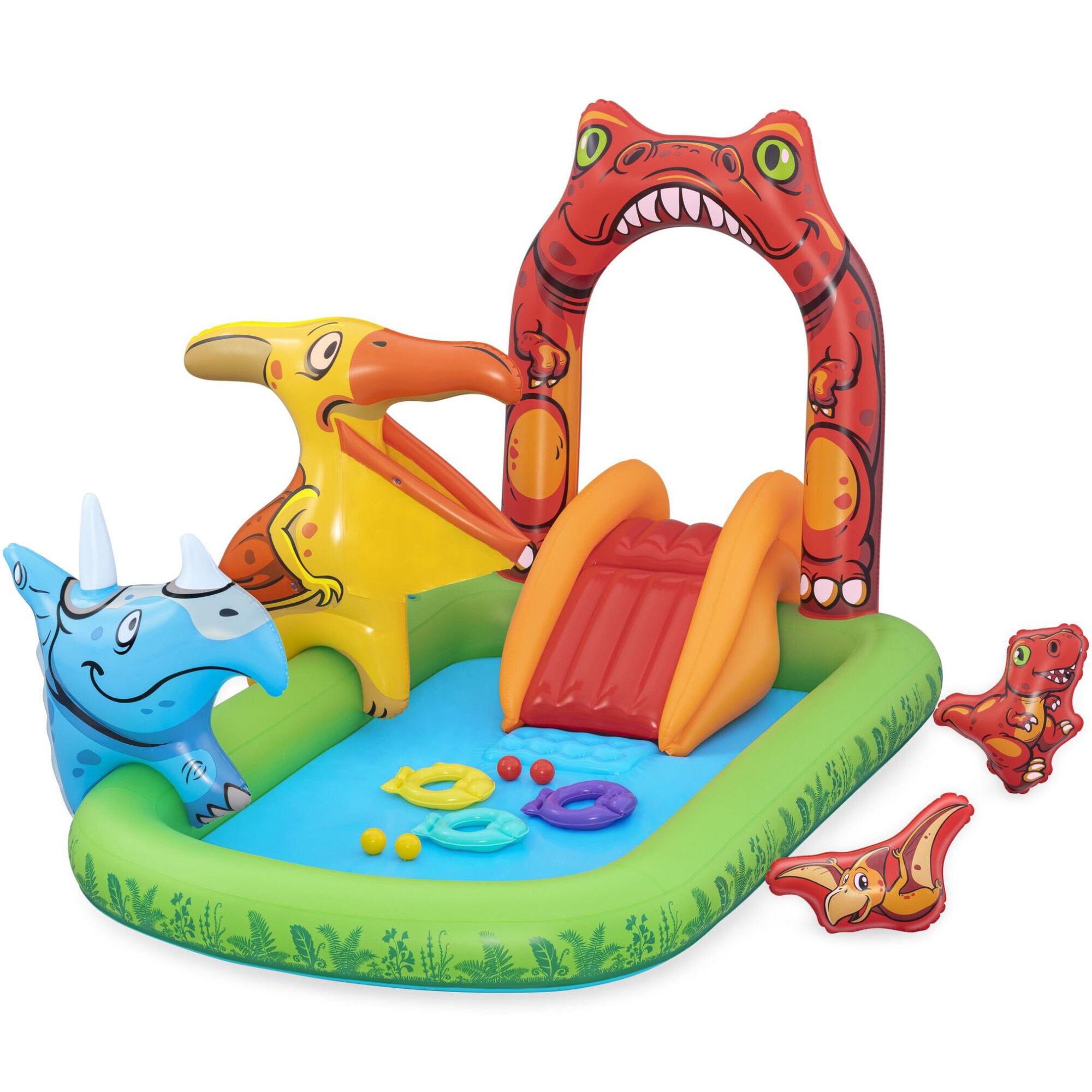 Inflatable pool Bestway - Jurassic Splash Play Center, 241 x 140 x 137 cm