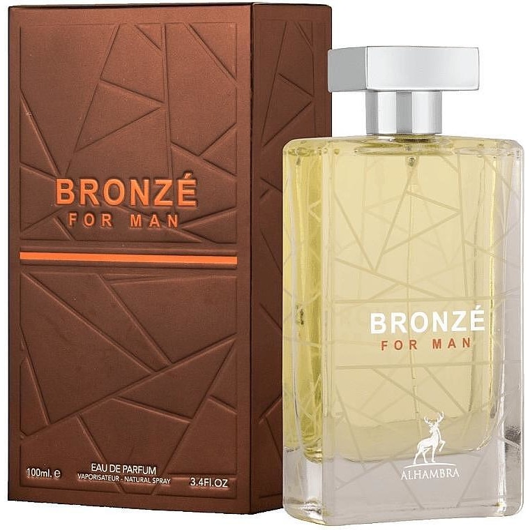 Apa de parfum Alhambra Bronze for Man, Barbati, 100 ml