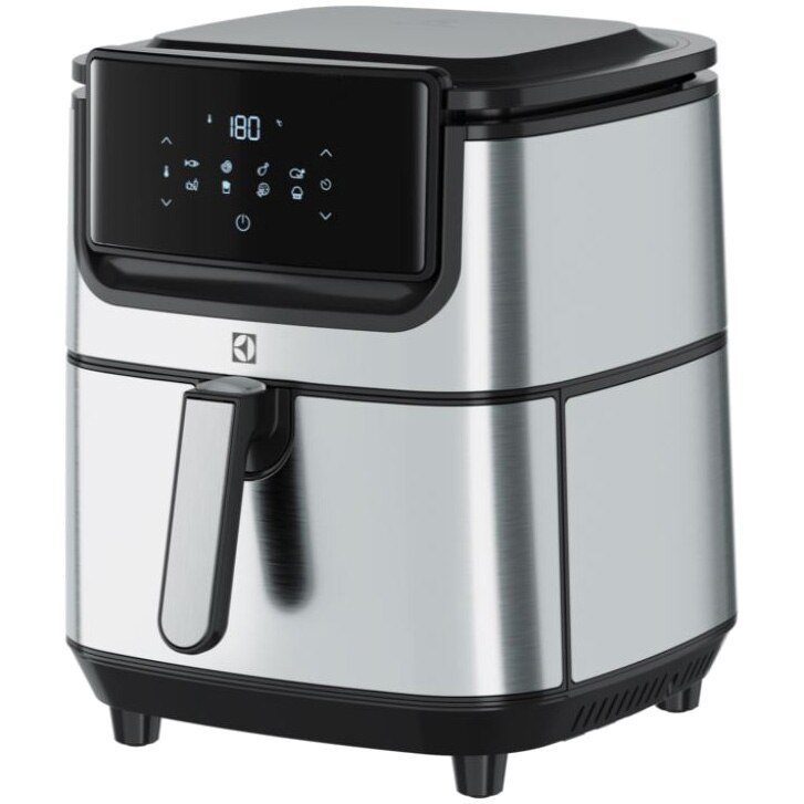 Oil-free fryer Electrolux Digital Air Fryer E6AF16ST, 1800W, stainless steel, 8 programs, 54 l, Touch Control, stainless steel