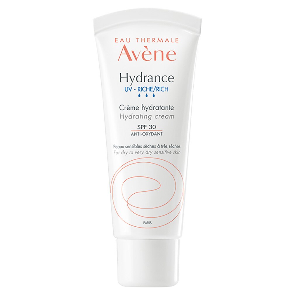 Crema de fata Avene Hydrance Riche SPF 30 pentru ten uscat si mixt, 40 ml