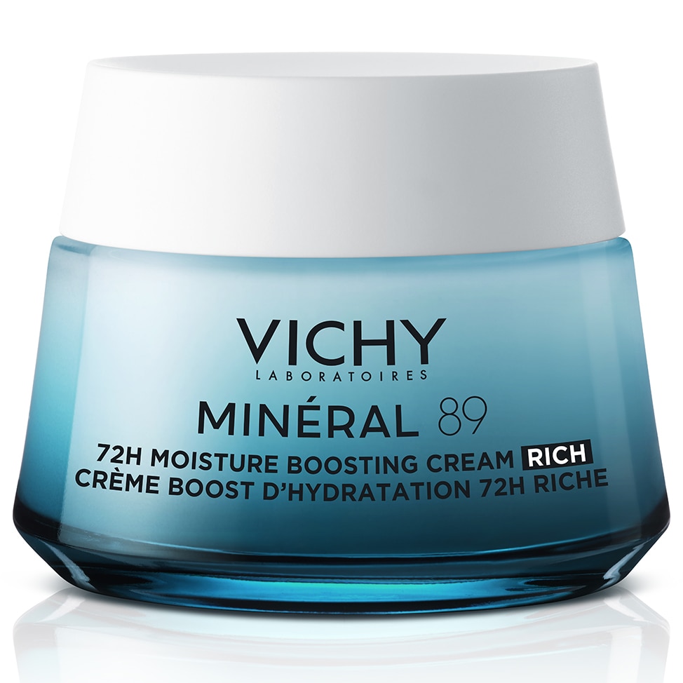 Vichy Mineral 89 72H Intense Moisturizing Cream for Dry Skin, 50 ml