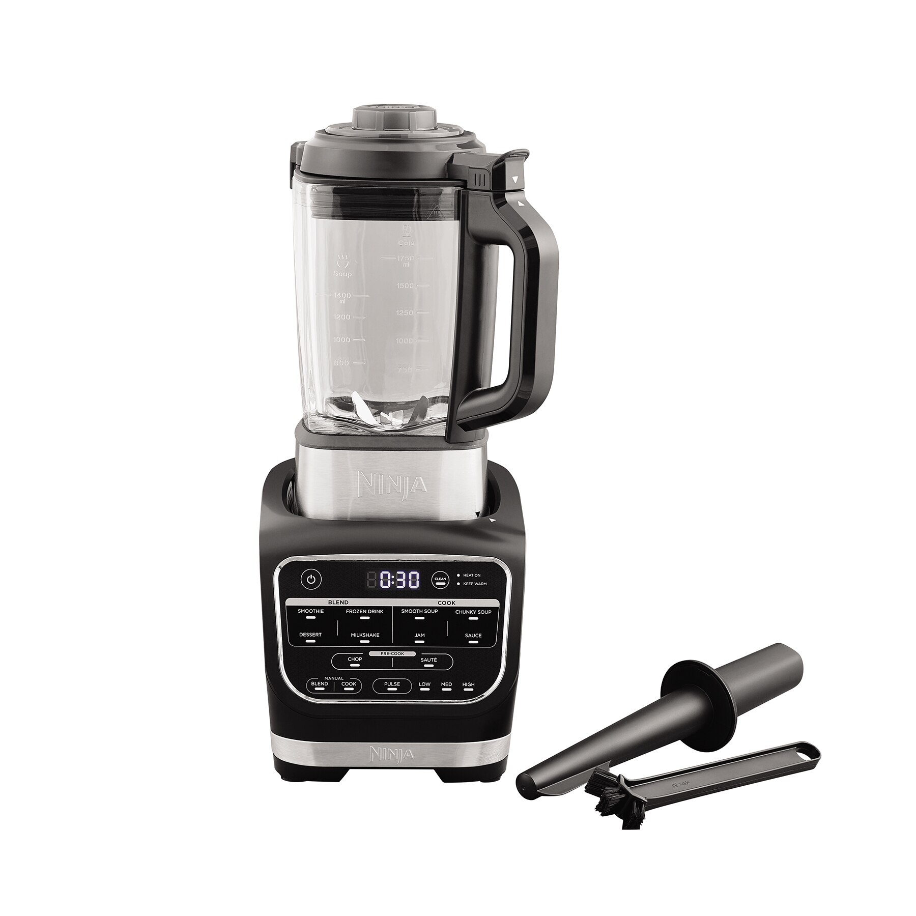 Blender &amp; Soup Maker Ninja HB150EU, 1000W, 1.7L, 10 Programs, Auto IQ, Black/grey