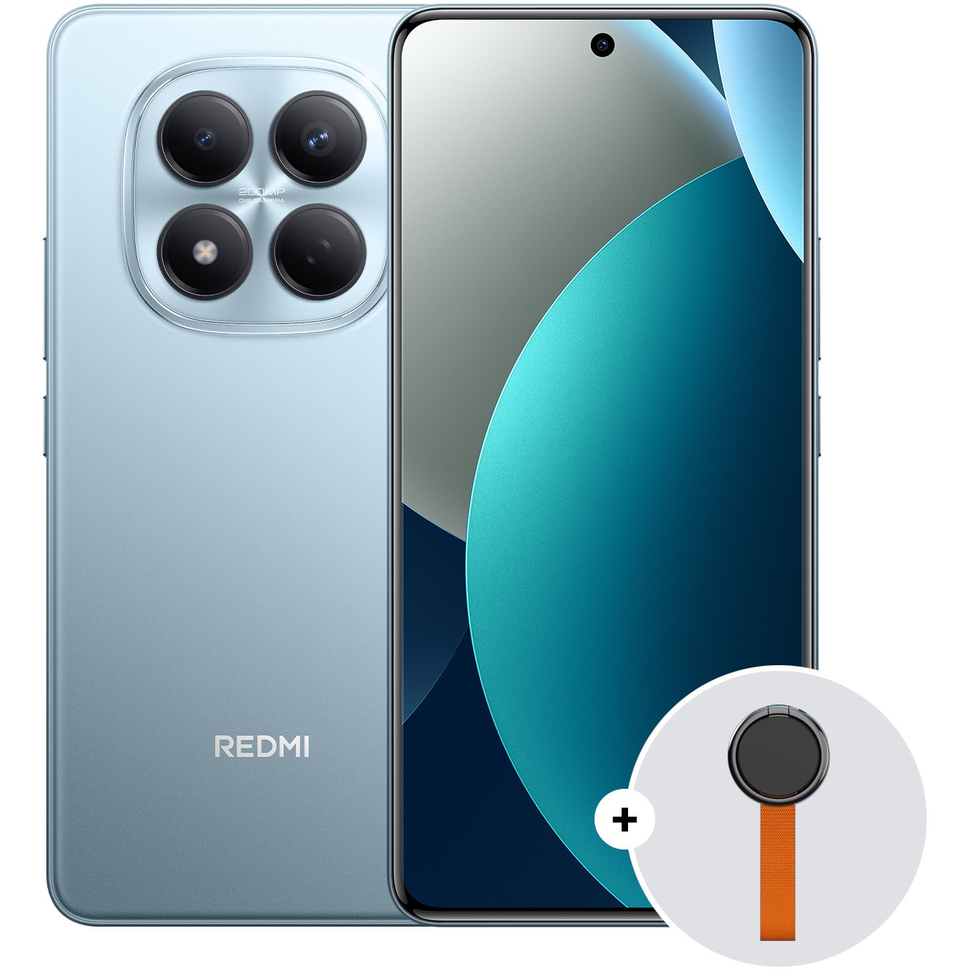 Xiaomi REDMI Note 15 Pro Mobile Phone, 8GB RAM, 256GB, Blue + Woven Strap Ring Stand