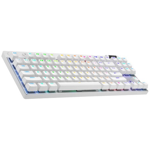 Tastatura Gaming Logitech G PRO X TKL Lightspeed, Alb