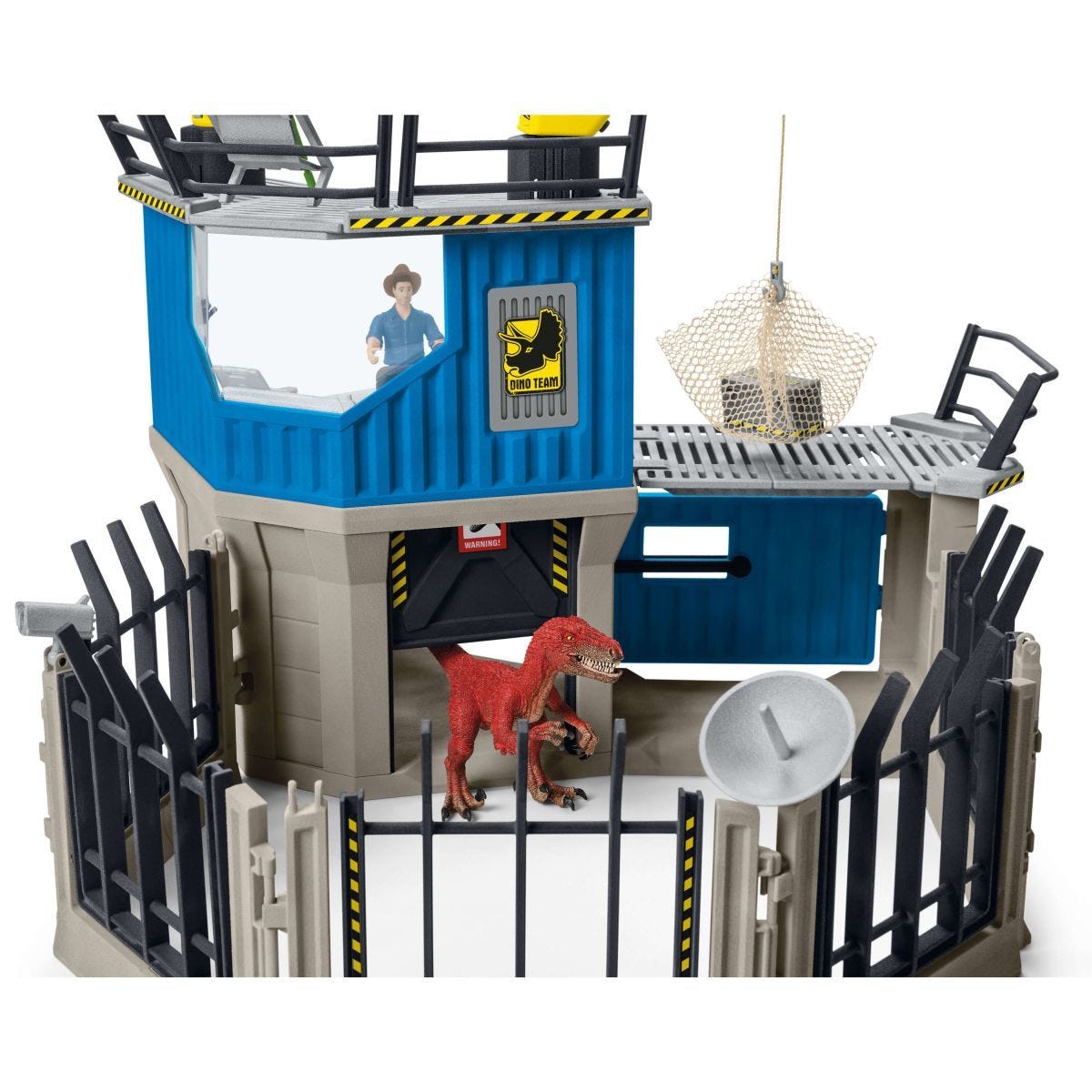 Set figurine Schleich, Dinosaurs, Statie mare de cercetare a dinozaurilor